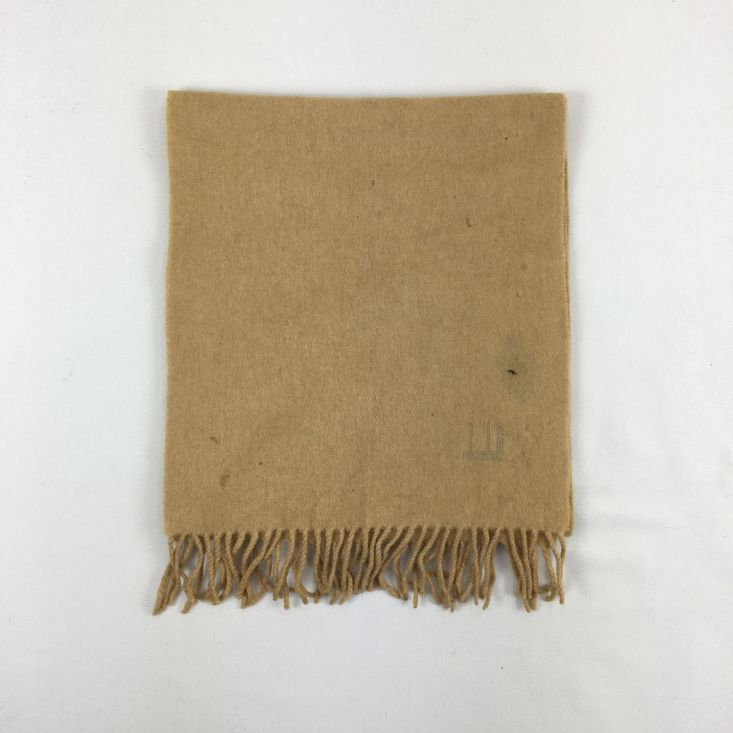 Alfred Dunhill Vintage Alfred Dunhill Scarf Muffler Wool Cashmere Scarves Size ONE SIZE - 3 Thumbnail