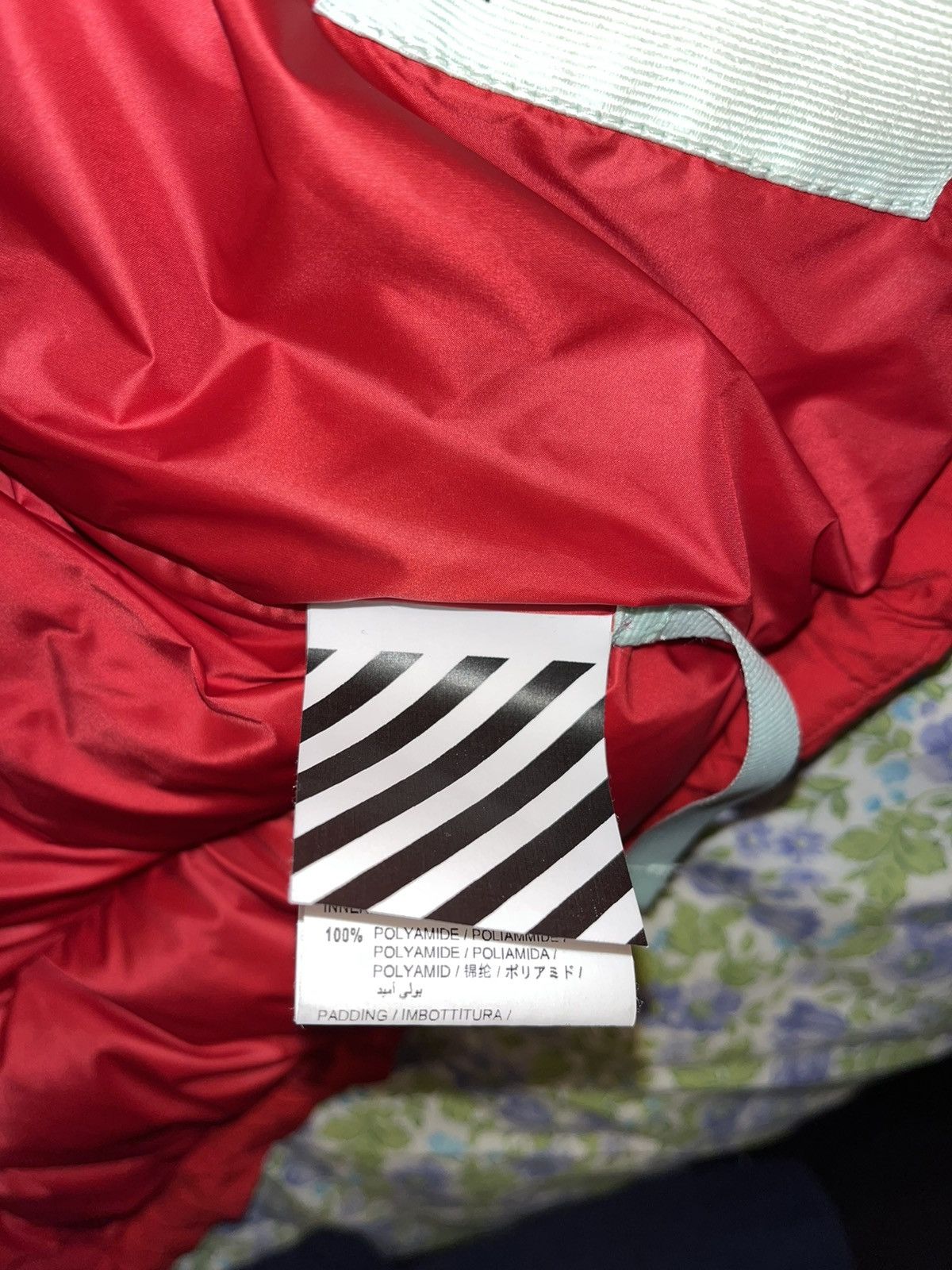 Off-White Off white red “down jacket” Size US L / EU 52-54 / 3 - 9 Thumbnail