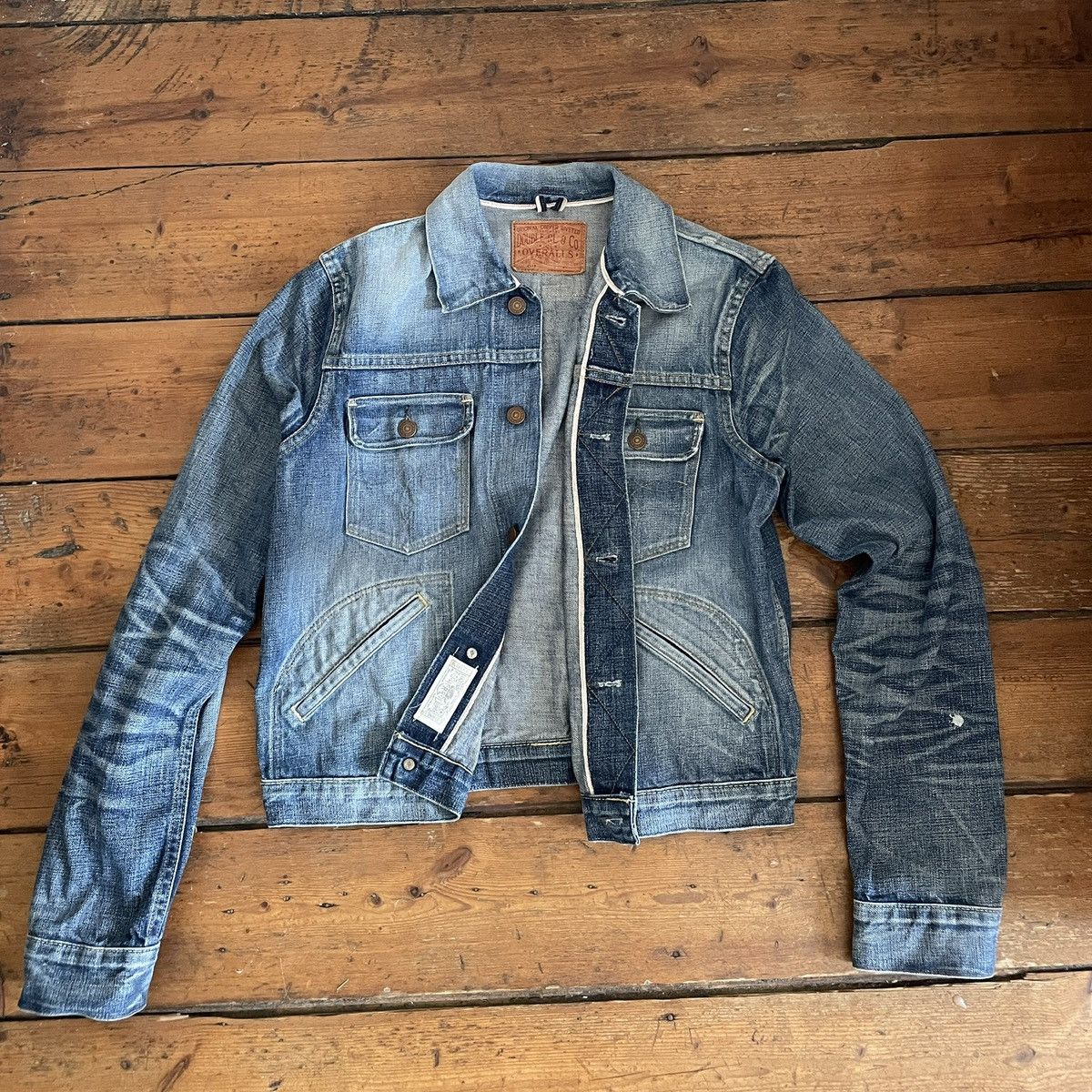 RRL Ralph Lauren RRL Double RL Selvedge Denim Jacke Jeansjacke Ralph Lauren Size XS / US 0-2 / IT 36-38 - 1 Thumbnail
