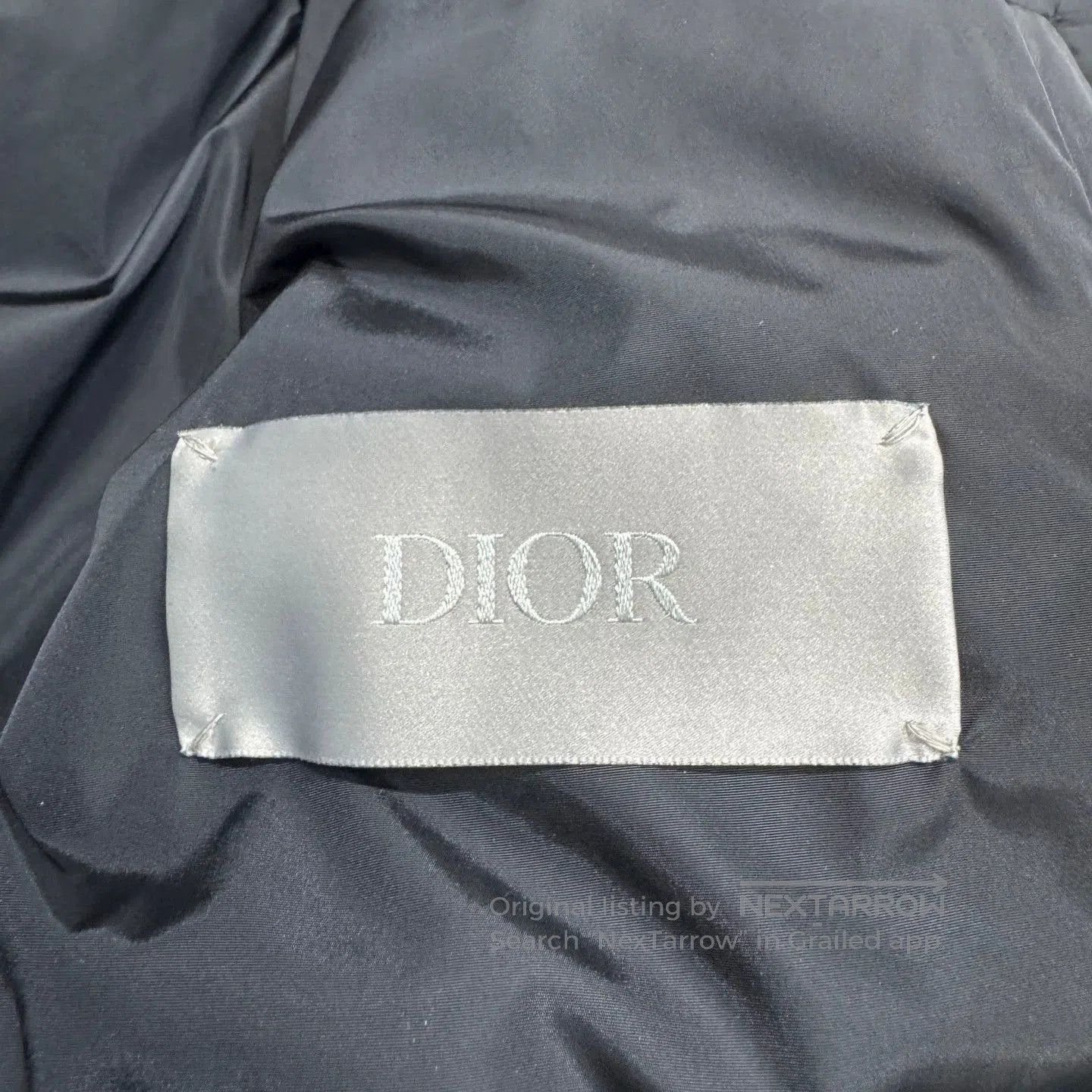 Dior Purple Puffer Jacket with Pattern, Size M. Size US M / EU 48-50 / 2 - 3 Thumbnail