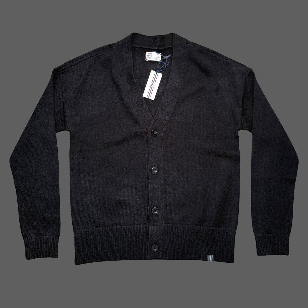Fila Fila Casa Baseline Cardigan Black Size Men S NWT $150 Size US S / EU 44-46 / 1 - 1 Thumbnail