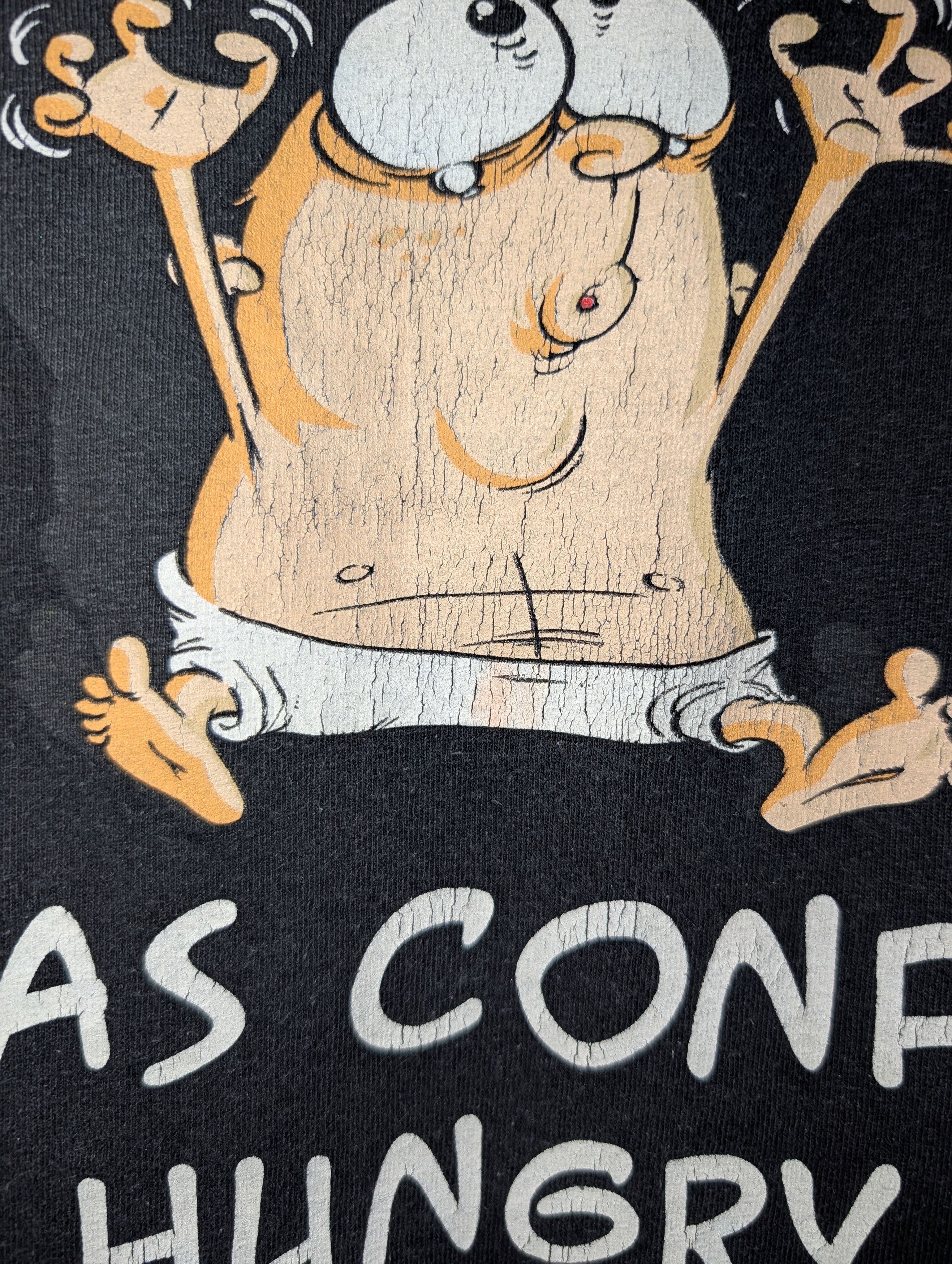Arts & Science Vintage Funny Graphic T-Shirt Confused As A Hungry Baby Size US XL / EU 56 / 4 - 4 Thumbnail