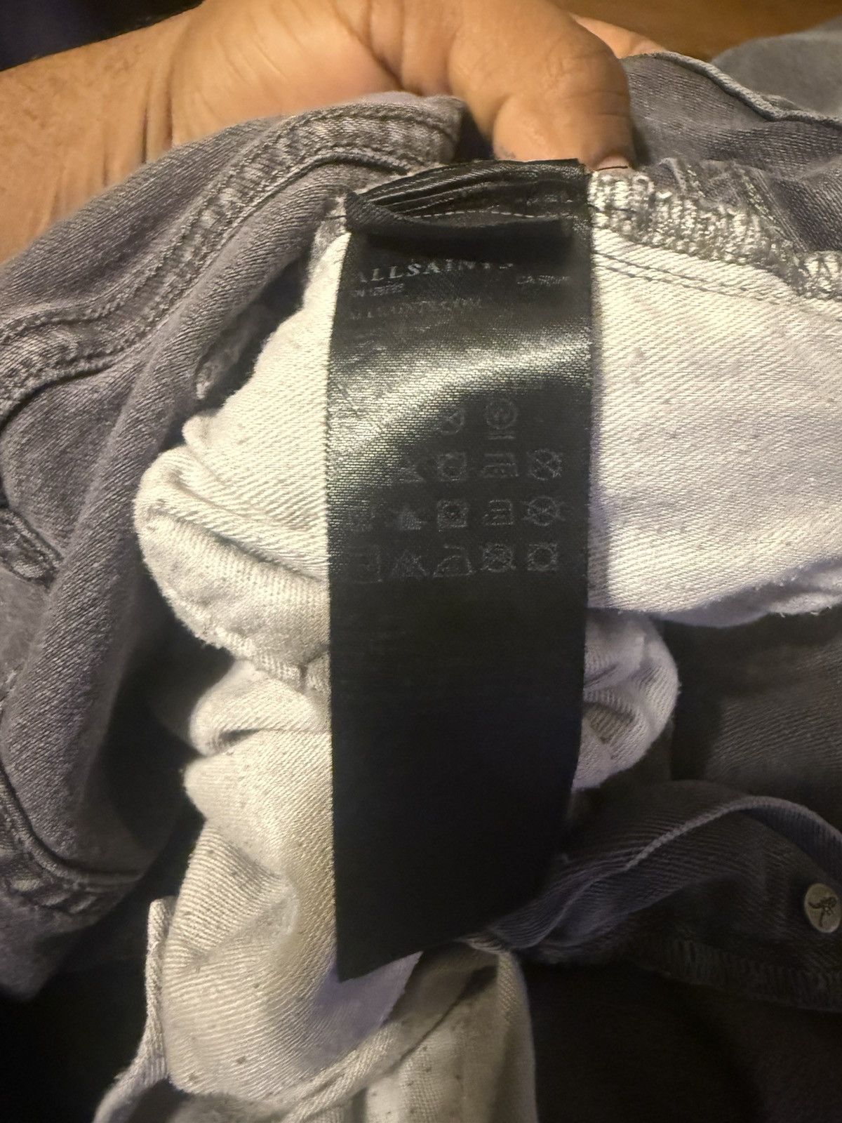 Allsaints Cigarette Allsaints denim Size US 33 - 6 Thumbnail