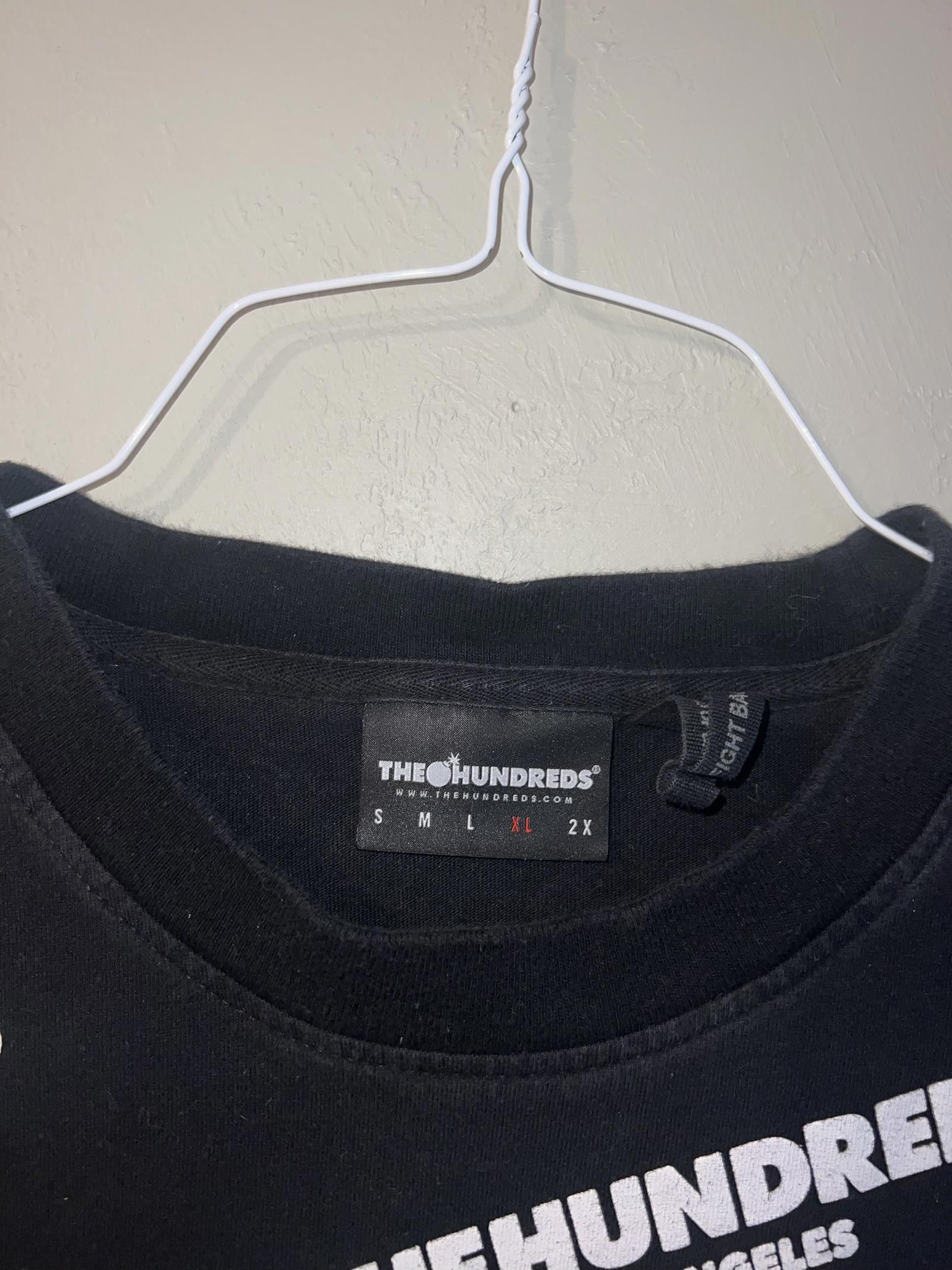 The Hundreds The Hundreds Black Graphic Tee - Stylish Streetwear Size US XL / EU 56 / 4 - 2 Thumbnail