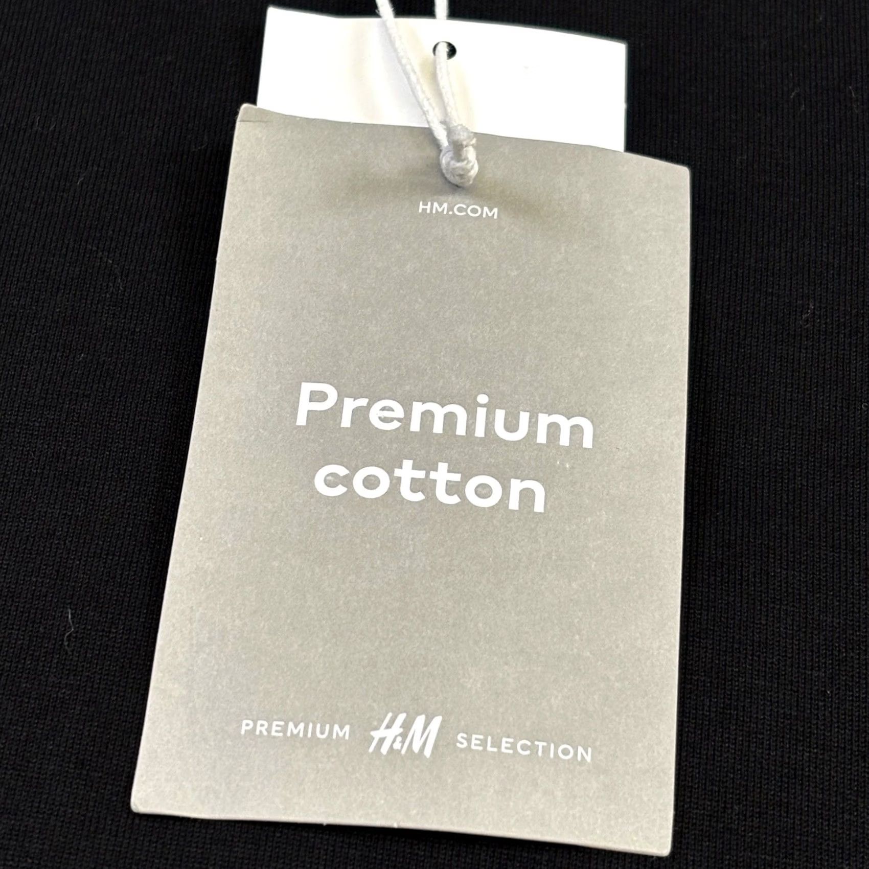 H&M H&M Slim Fit T Shirt XL Mens Black New With Tags Premium Cotton Summer BNWT Size US XL / EU 56 / 4 - 5 Thumbnail