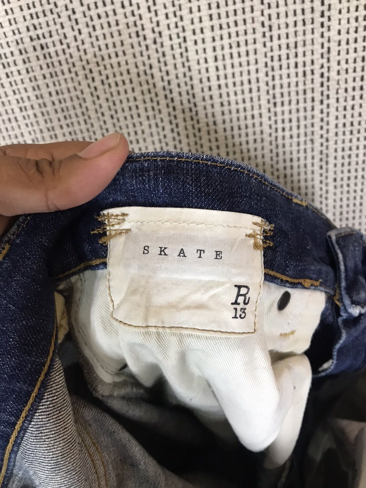 R13 ‼️R13 SKATE DENIM SKINNY DISTRESSED‼️ Size US 30 / EU 46 - 16 Thumbnail
