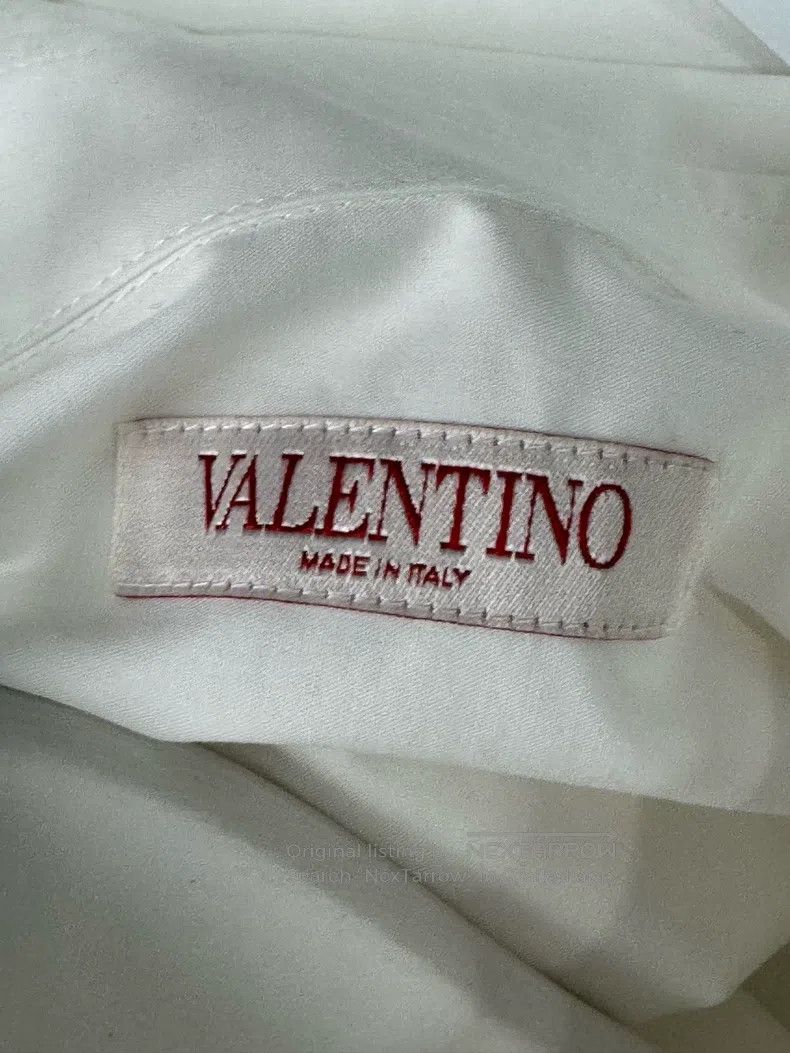 Valentino Valentino White rose shirt Size XS / US 0-2 / IT 36-38 - 5 Thumbnail