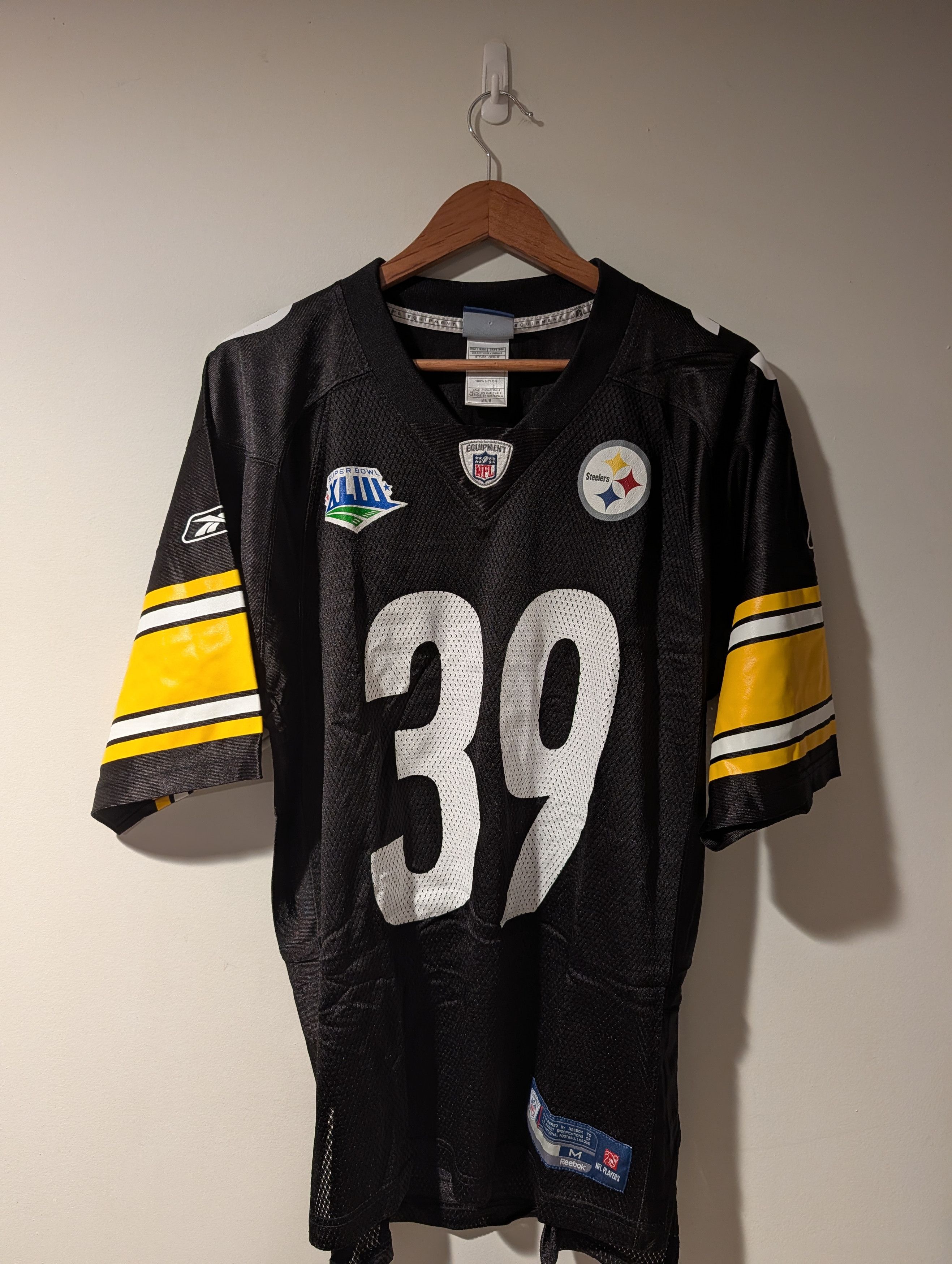NFL Vintage Pittsburgh Steelers Parker Jersey Super Bowl XLIII Size US M / EU 48-50 / 2 - 1 Thumbnail