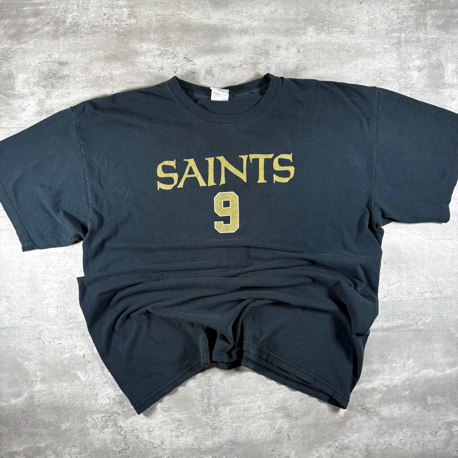 Reebok Vintage Saints Drew Brees T-shirt Size US XL / EU 56 / 4 - 8 Thumbnail