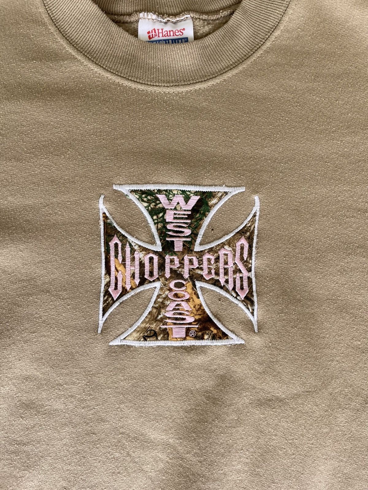 Vintage West coast choppers realtree crewneck Size US XL / EU 56 / 4 - 3 Thumbnail