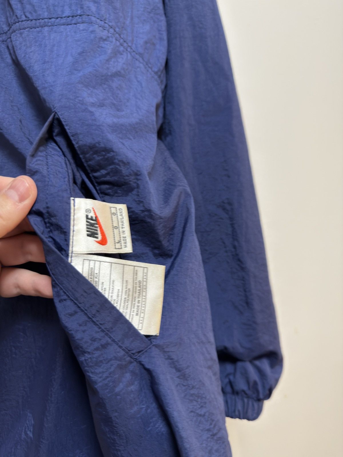 Nike × Vintage Vintage 90s Nike Reversible Parka Jacket Large Size US L / EU 52-54 / 3 - 5 Thumbnail