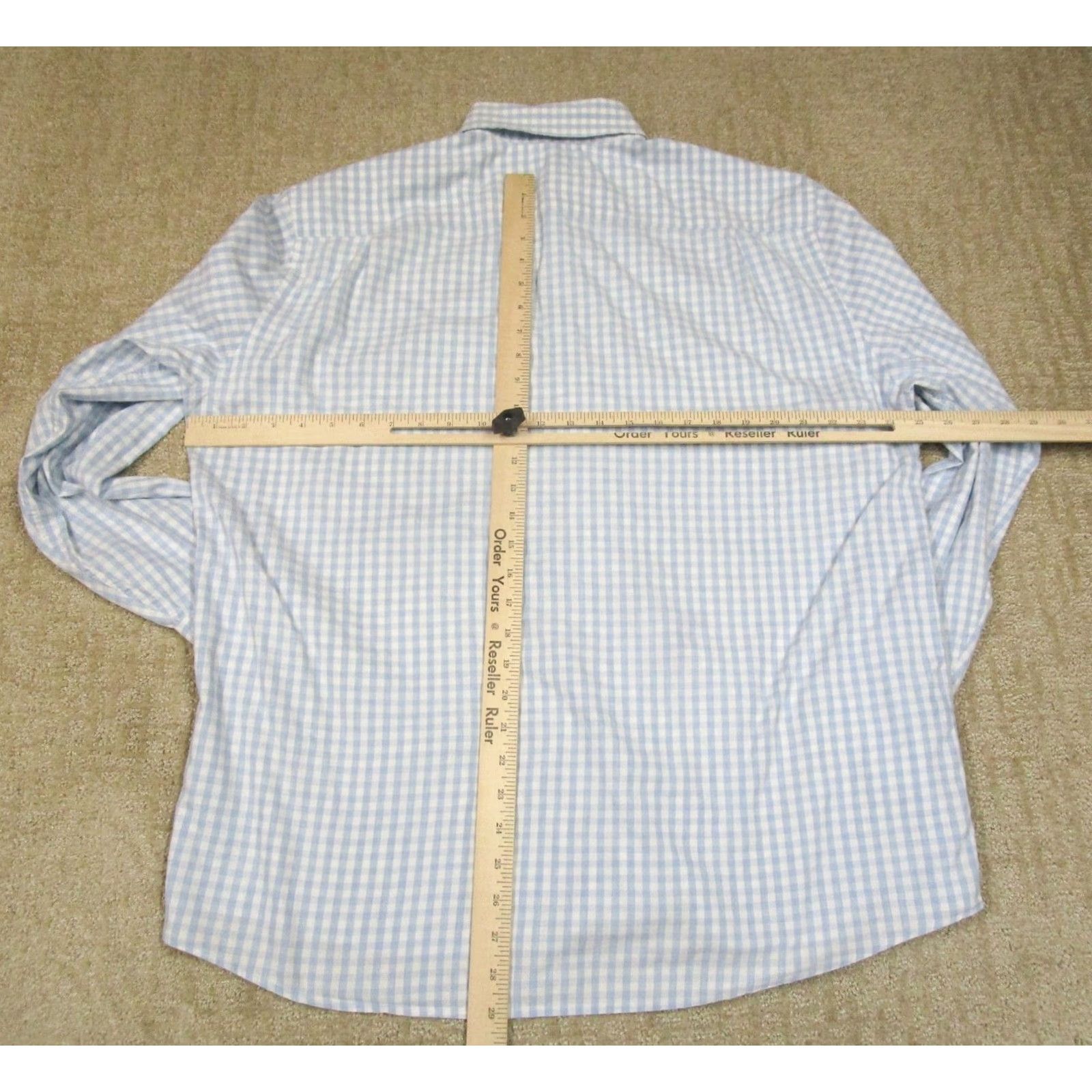 Southern Tide Southern Tide Shirt Men L Blue White Check Plaid Long Sleeve Button-Up Classic Fit Casual Size US L / EU 52-54 / 3 - 4 Thumbnail