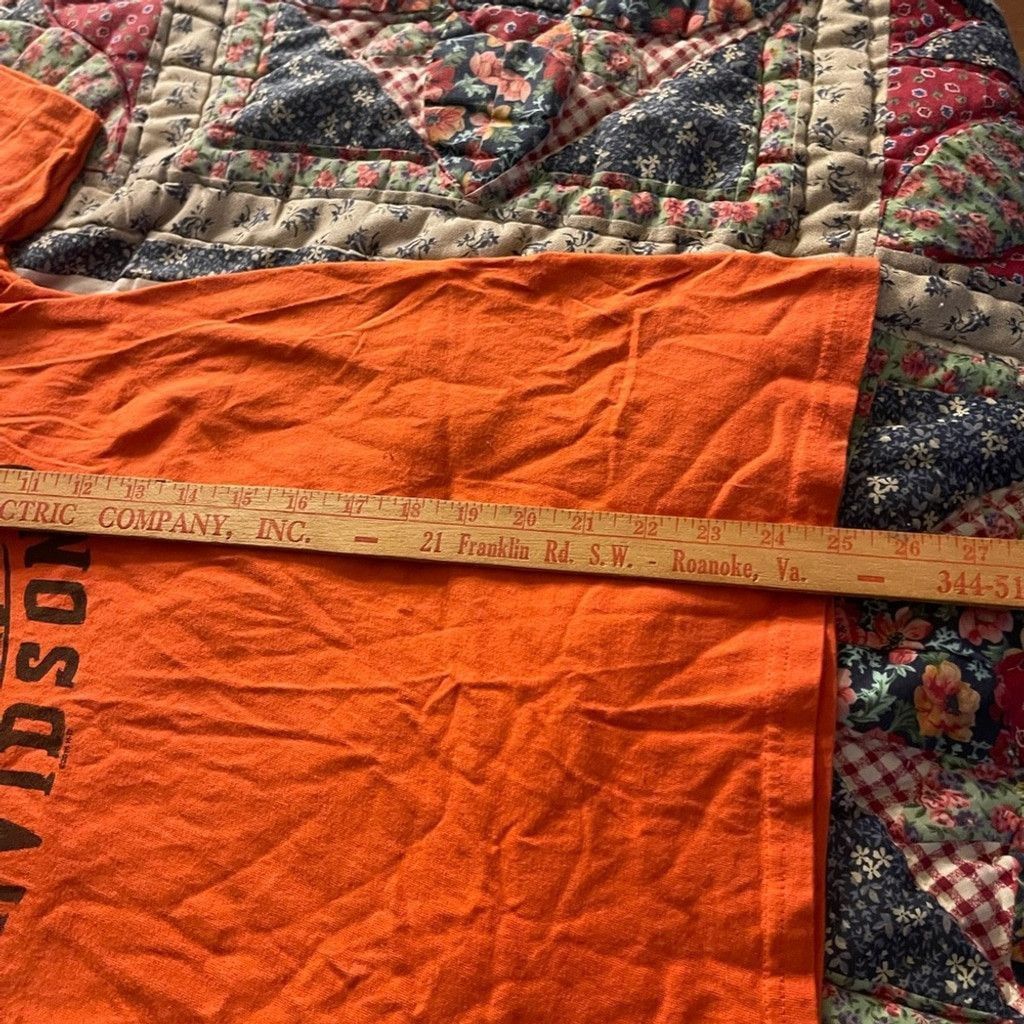 Harley Davidson Harley-Davidson Bold Orange Graphic Tee size L Size US L / EU 52-54 / 3 - 5 Thumbnail