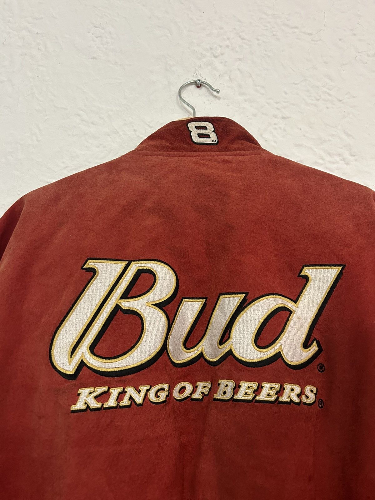 Budweiser Dale Earnhardt Budweiser Vintage 90s Racing Jacket Size US XL / EU 56 / 4 - 10 Thumbnail