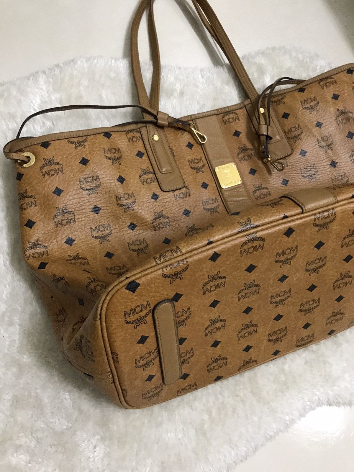 MCM MCM Liz Reversible Tote With Drawstrings Bag Size ONE SIZE - 11 Thumbnail