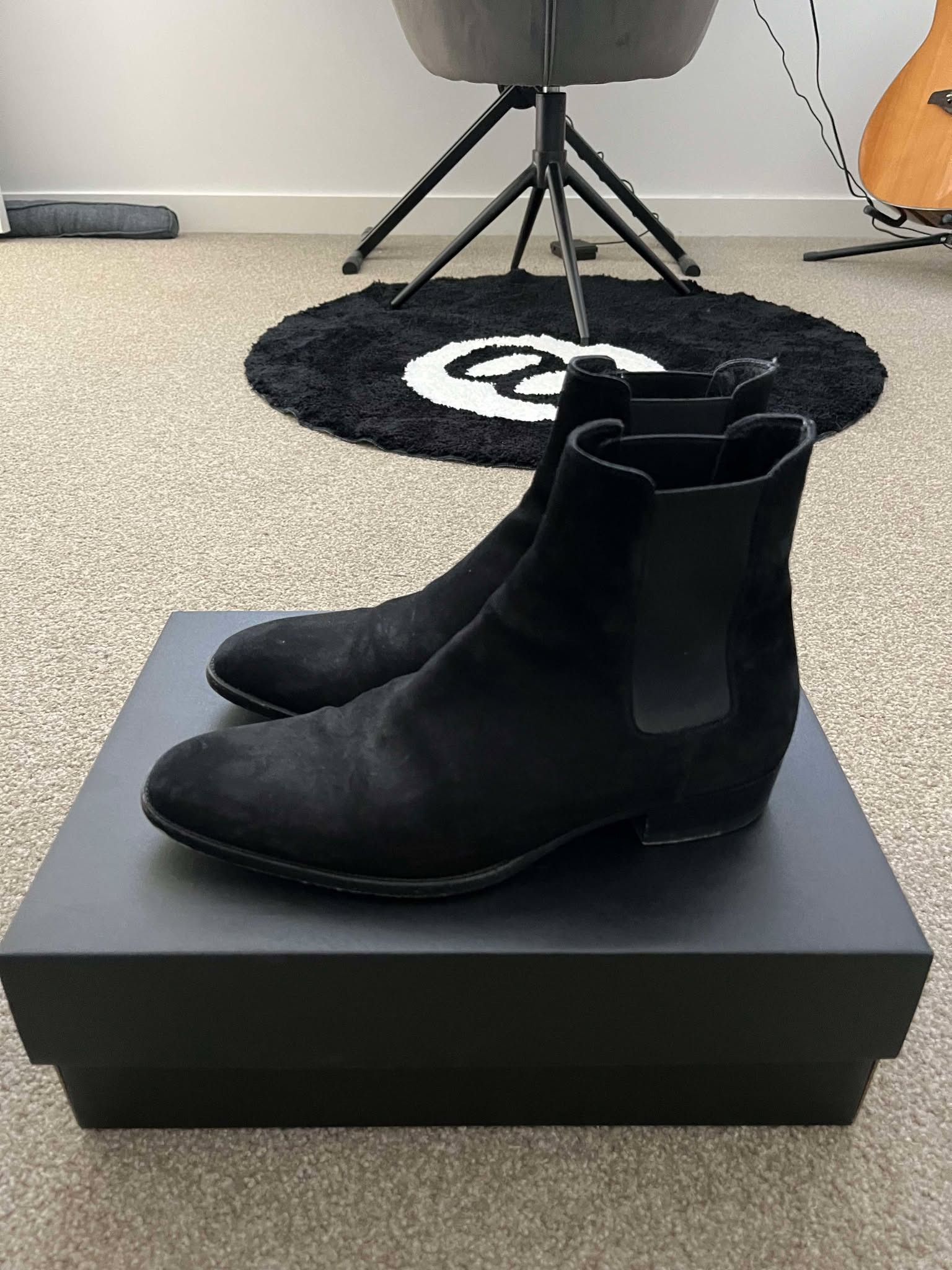 Saint Laurent Paris SLP Wyatt Chelsea Boots Size US 8 / EU 41 - 1 Thumbnail