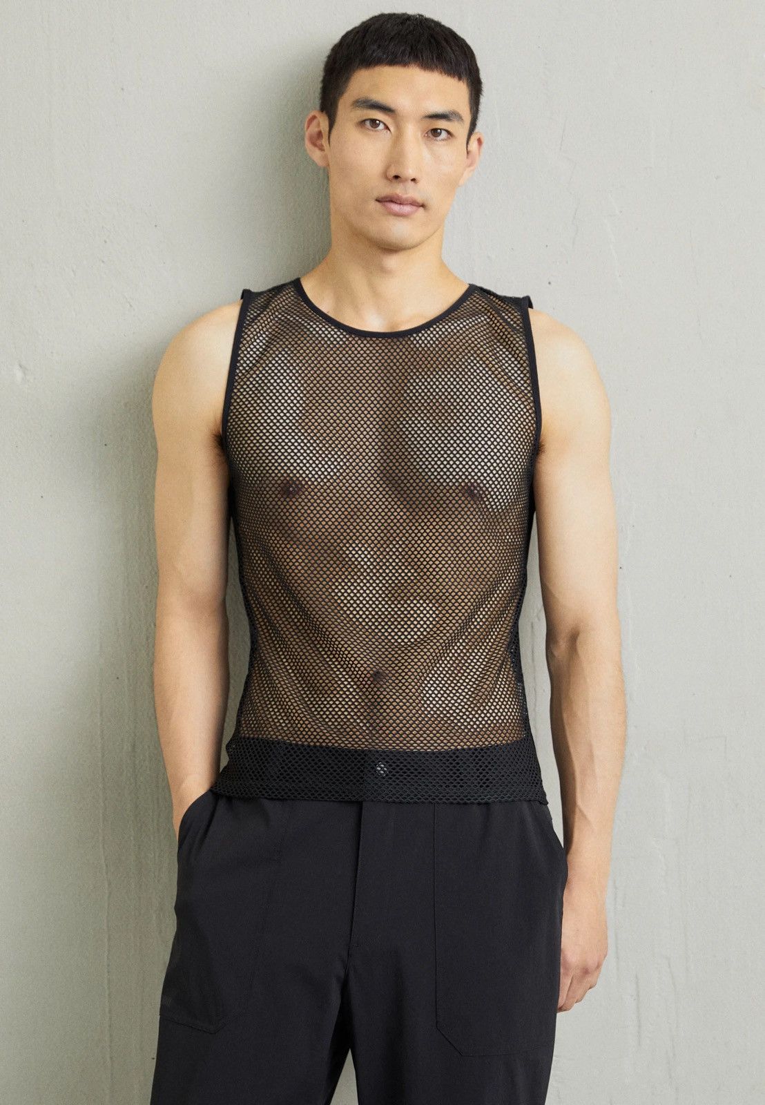 Han Kjobenhavn !DS! SS23 Han Kjobenhavn Laser Black Transparent Tank top Size US M / EU 48-50 / 2 - 1 Thumbnail