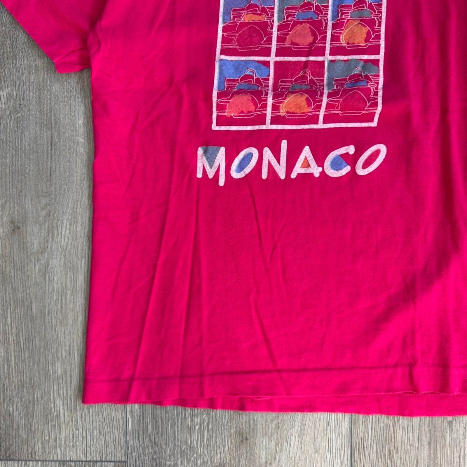 Other Vintage 80s monaco speedway racing t-shirt Size US M / EU 48-50 / 2 - 4 Thumbnail