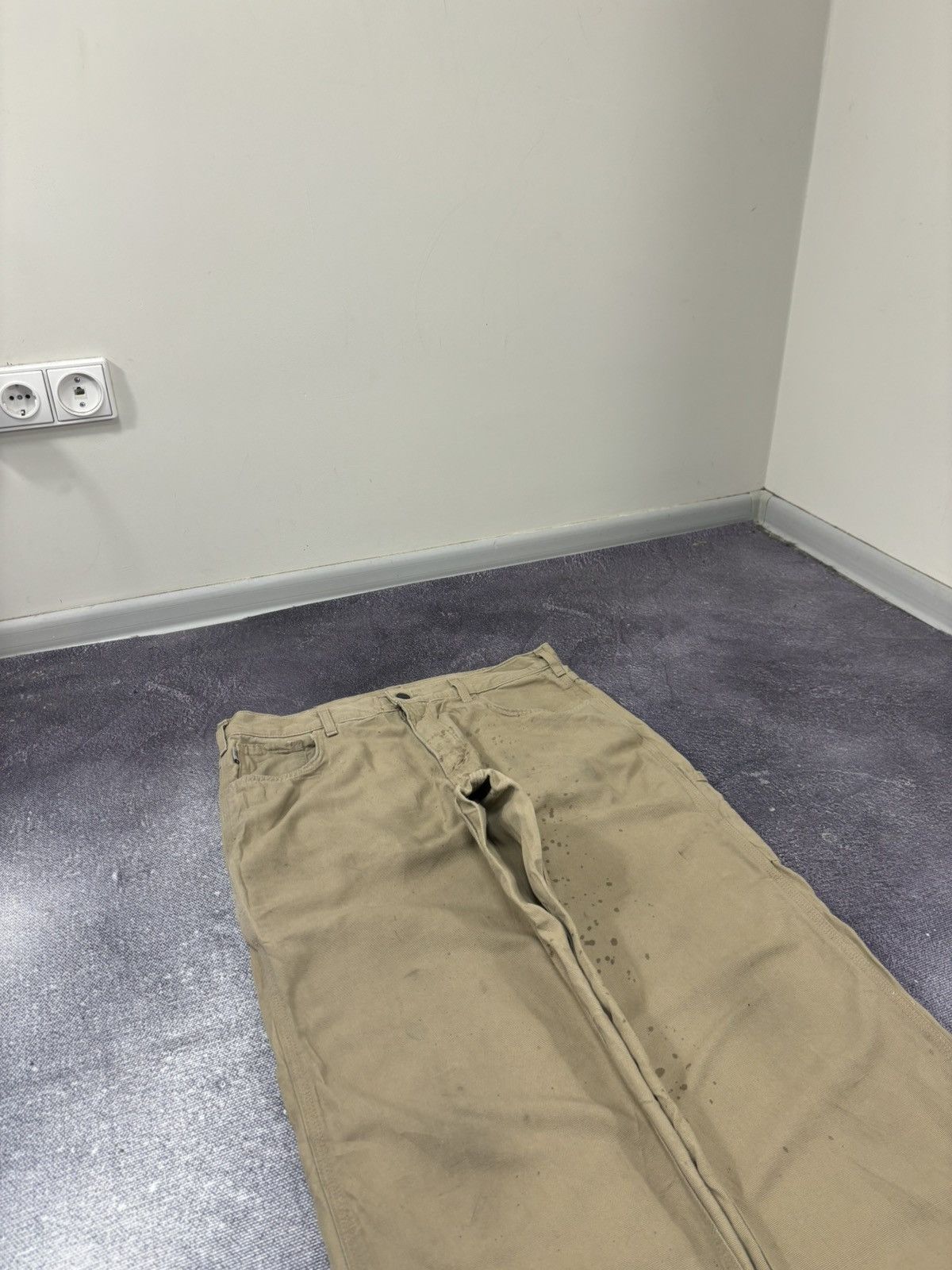 Carhartt Vintage Carhartt Flame Resistant Work Carpenter Baggy Pants Size US 36 / EU 52 - 12 Thumbnail