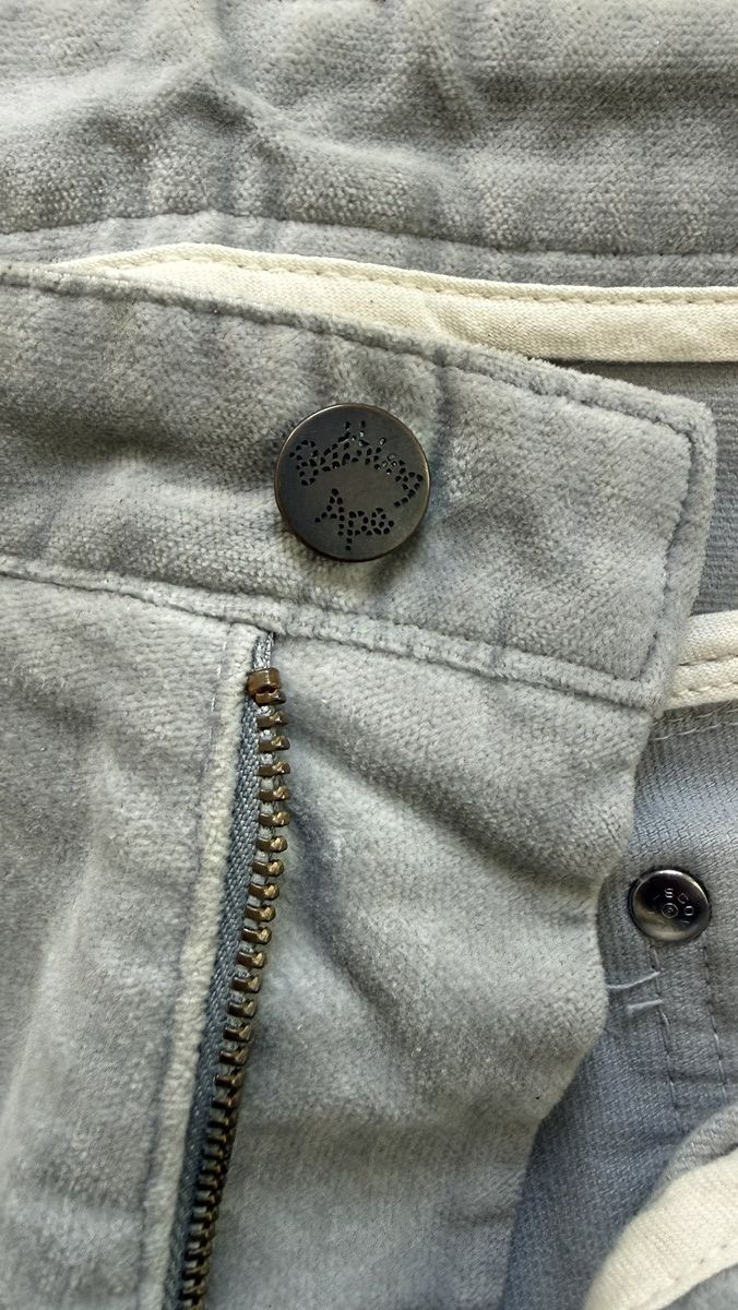 Bape Bathing ape ss00 velour denim Size US 27 - 3 Thumbnail