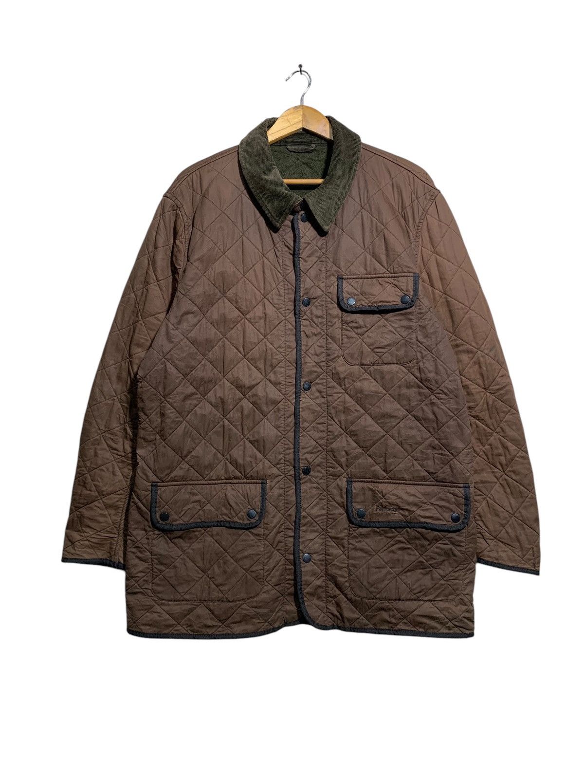 Barbour 🔥BARBOUR BARNES POLARQUILT JACKETS Size US XL / EU 56 / 4 - 2 Thumbnail