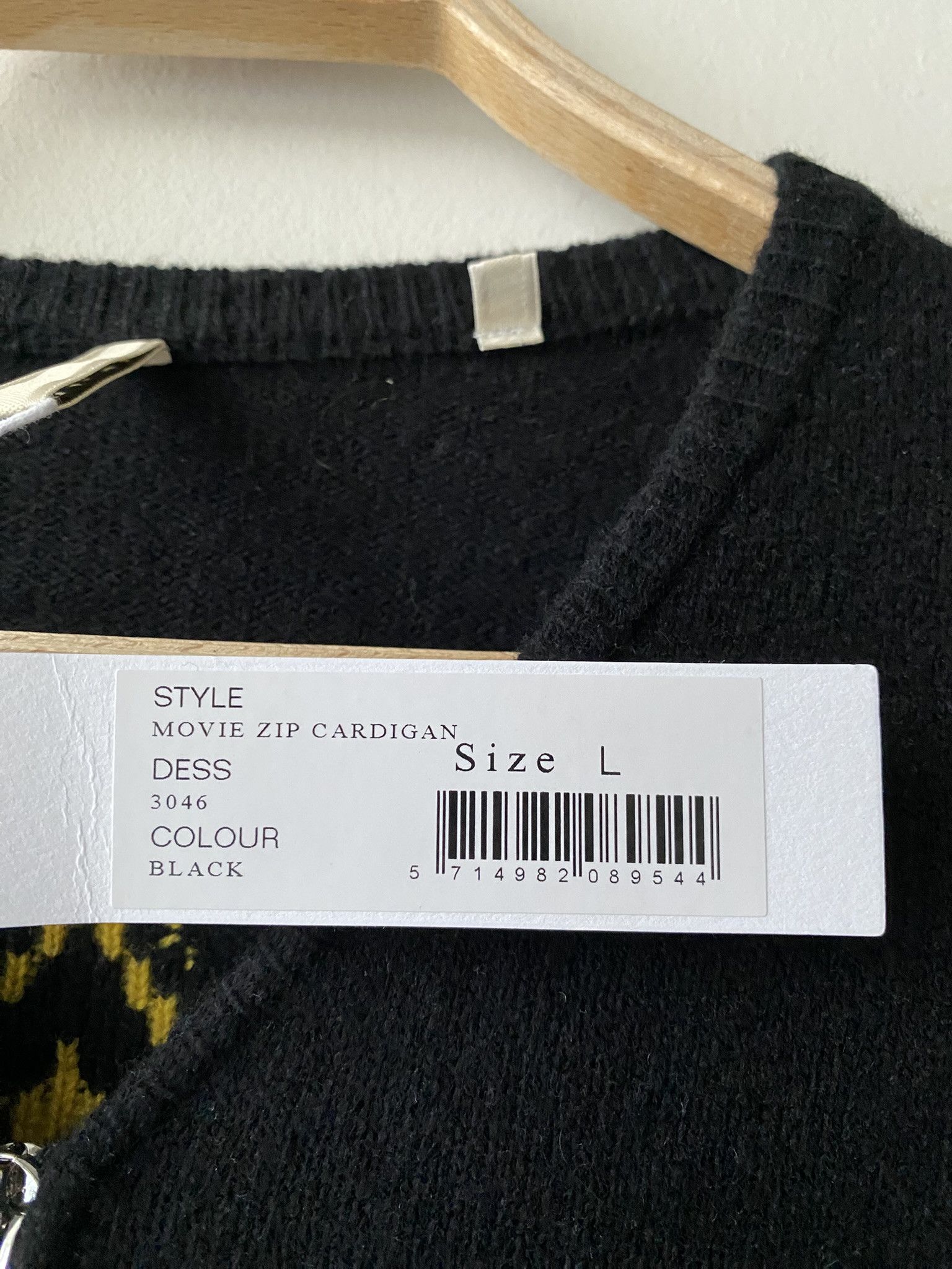 Sunflower NWT - AW24 MOVIE ZIP CARDIGAN - 100% Merino Wool Size US L / EU 52-54 / 3 - 7 Thumbnail