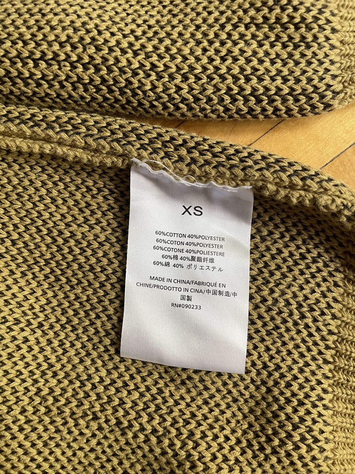 Fear of God Fear of God ESSENTIALS Knit Hoodie - Wheat/Tan - Size XS Size XS / US 0-2 / IT 36-38 - 4 Thumbnail
