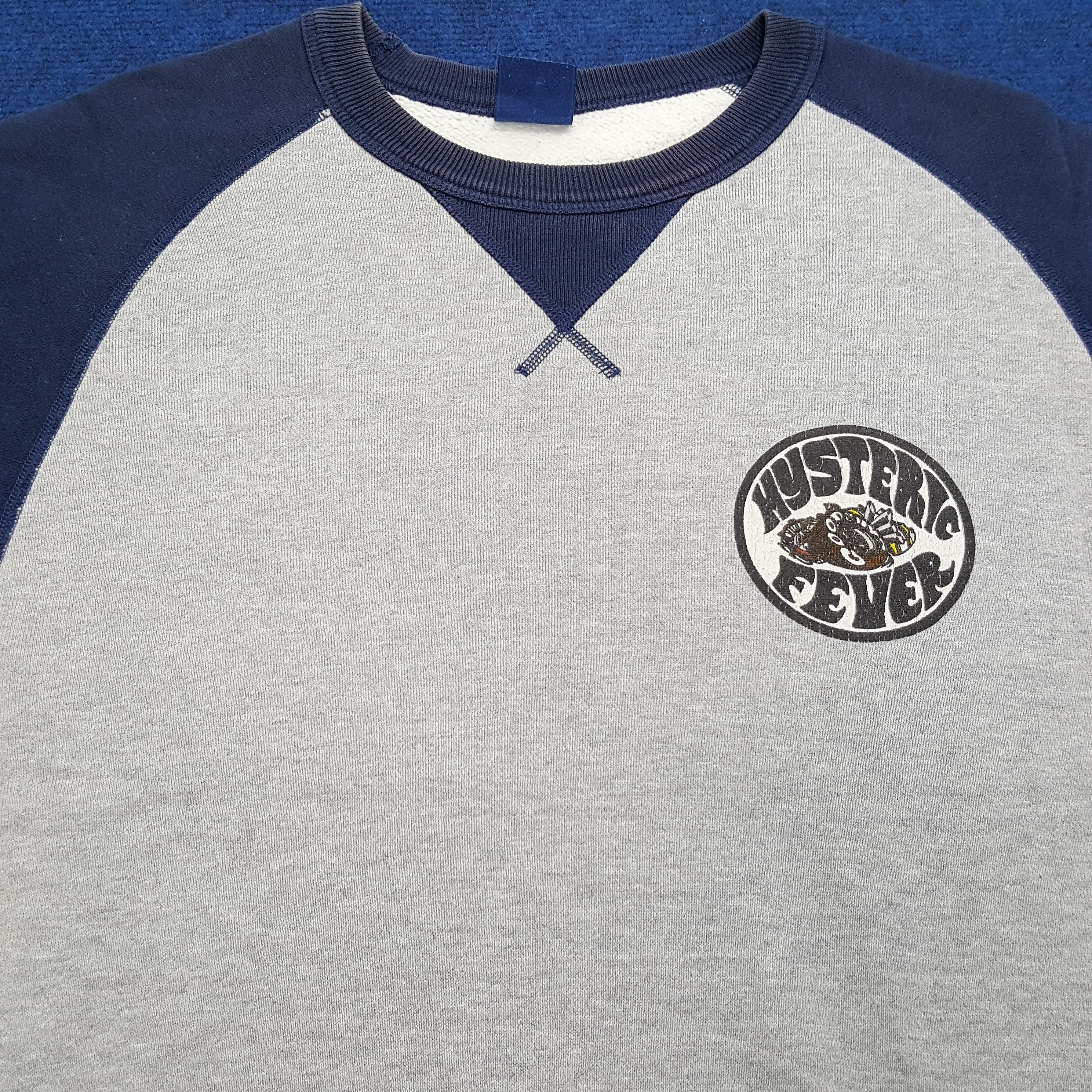 Hysteric Glamour × Japanese Brand × Vintage Vintage Hysteric Glamour Fever Raglan Japanese Brand T-shirt Size US M / EU 48-50 / 2 - 4 Thumbnail