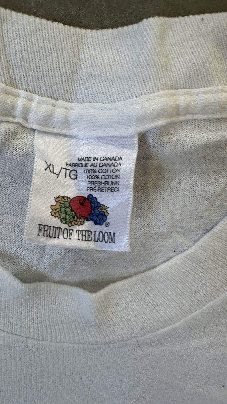 Fruit Of The Loom VINTAGE 90s ALZHEIMER MEMORY WALK MANITOBA CANADA TEE Size US L / EU 52-54 / 3 - 3 Thumbnail
