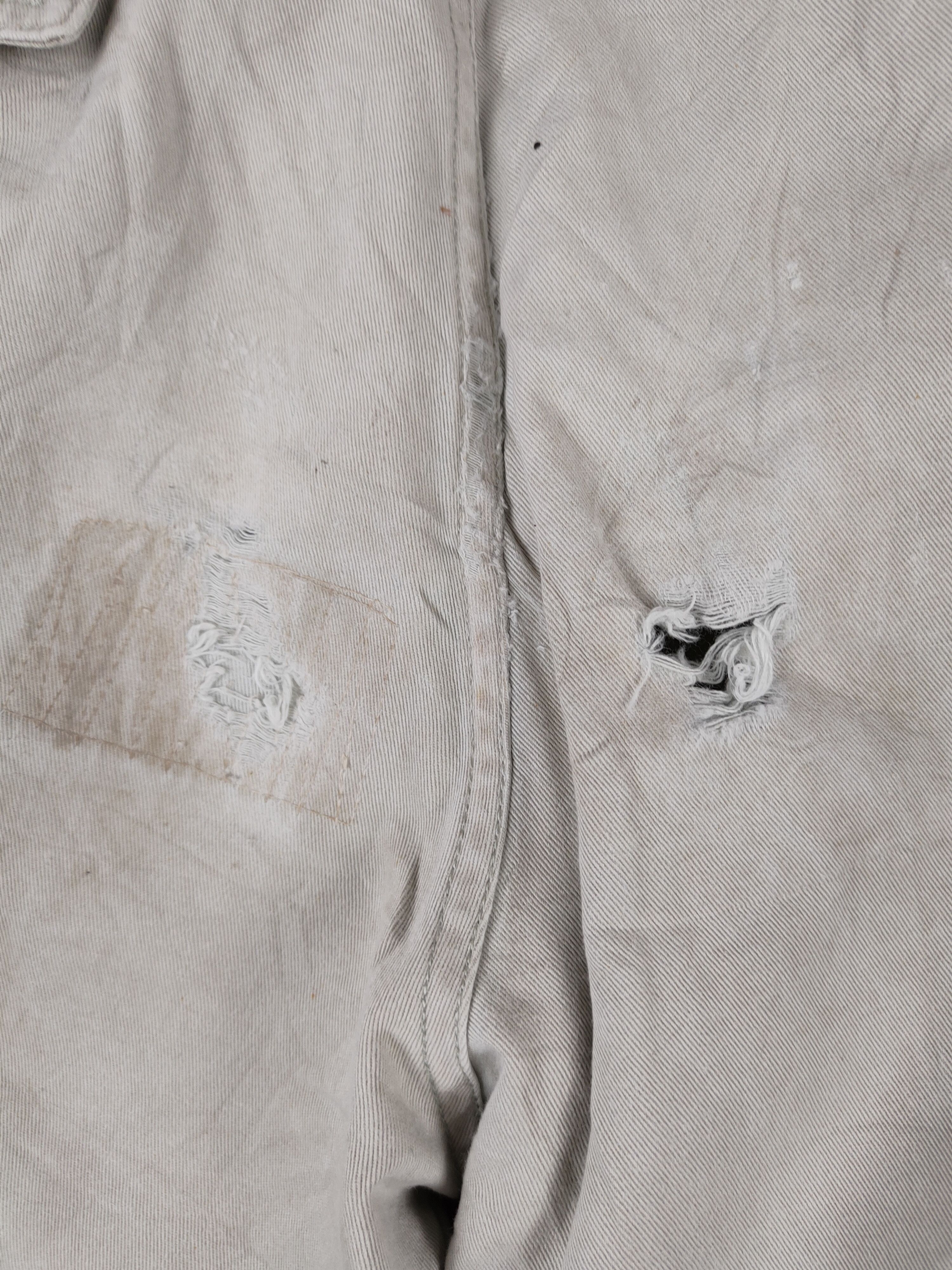 Japanese Brand Japanese Brand Light Gray Multipocket Cargo Pants #S1297 Size US 32 / EU 48 - 12 Thumbnail