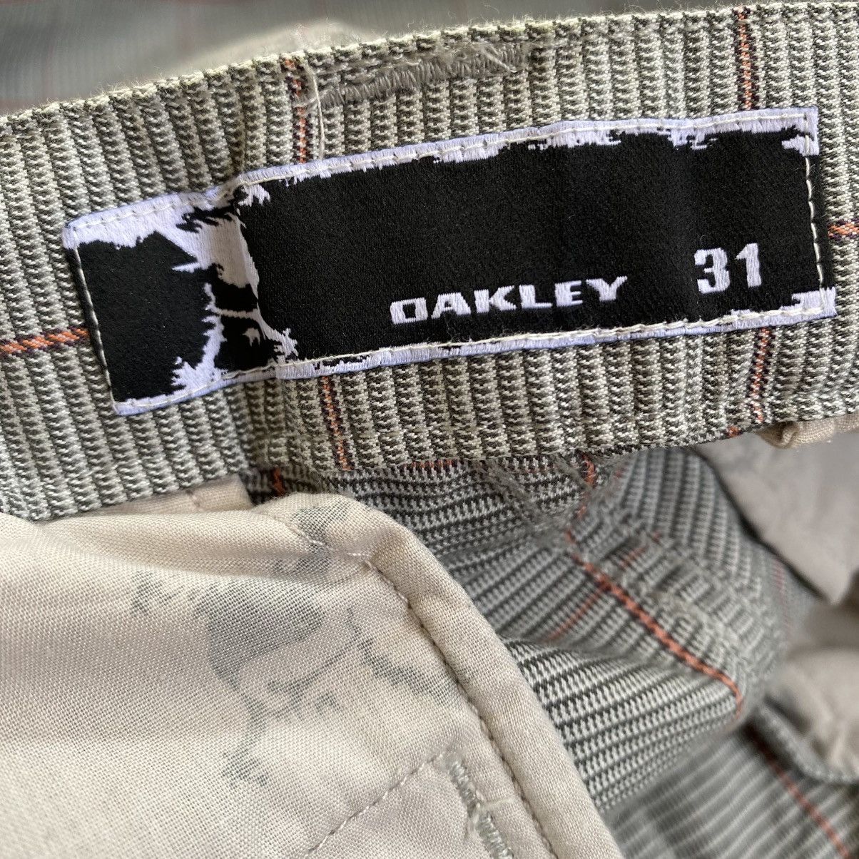 Oakley Oakley Tartan Bootcut Pants Size US 28 / EU 44 - 10 Thumbnail