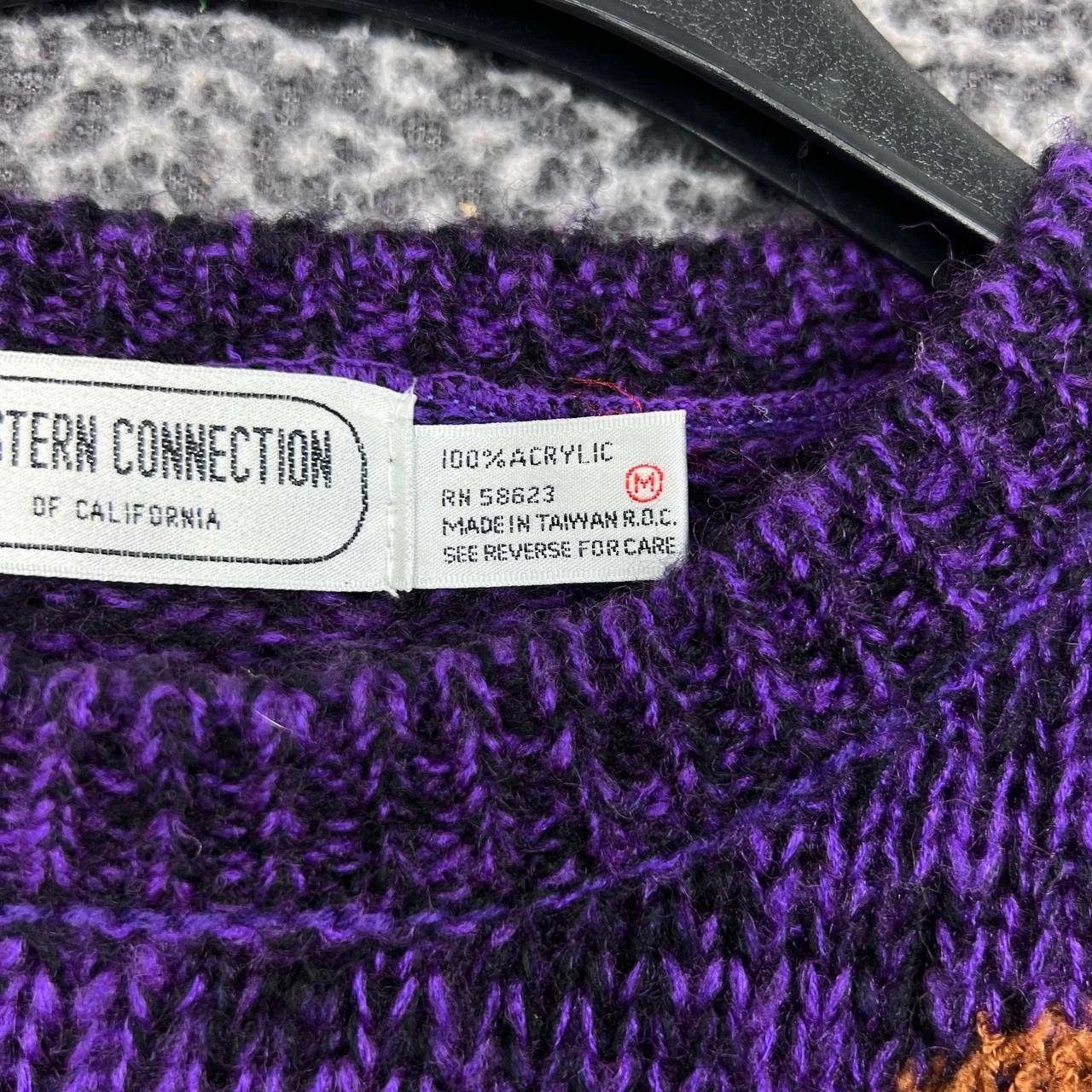 Other Vintage Western Connection Sweater Women Abstract Knit M Size M / US 6-8 / IT 42-44 - 7 Thumbnail