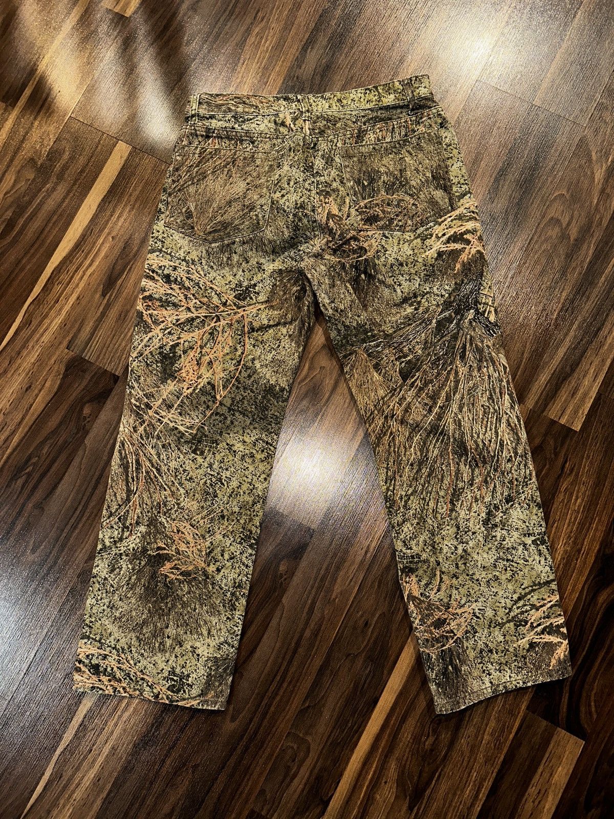 Carhartt Wip Vtg Carhartt Style REALTREE Camo Moss Baggy Pants 33 x 28 Size US 33 - 8 Thumbnail