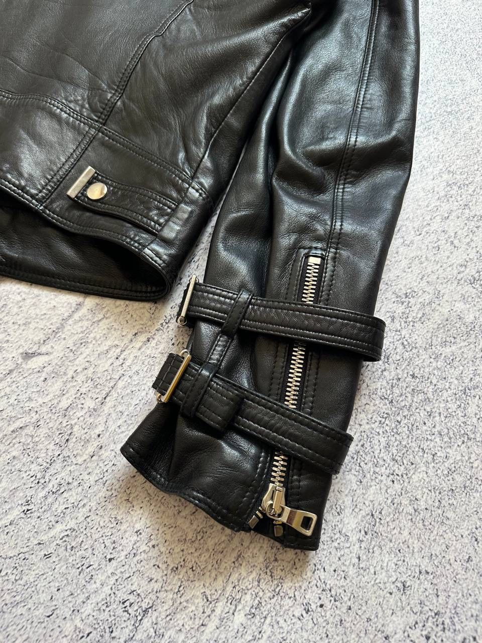 Balmain Balmain Men’s Leather Jacket With Straps Size 48 Size US M / EU 48-50 / 2 - 10 Thumbnail