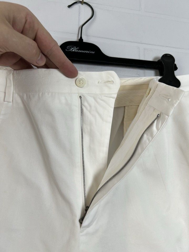 Dolce & Gabbana Dolce & Gabbana Men's Shorts White-Ivory Solid Size 56 Size US 40 / EU 56 - 11 Thumbnail