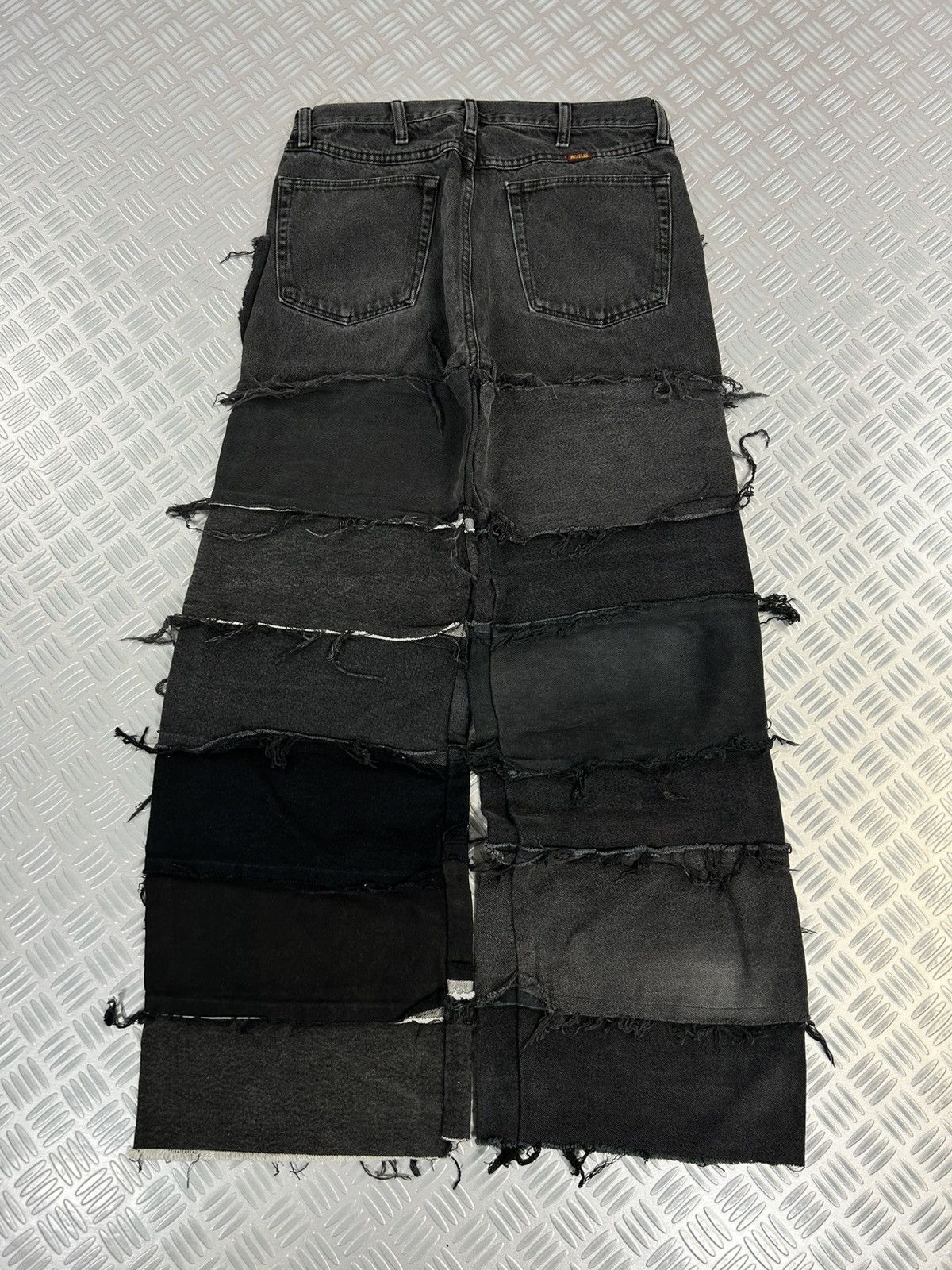 Handmade × Jean × Vintage Super baggy jeans handmade y2k pachwork opium style Size US 32 / EU 48 - 2 Thumbnail