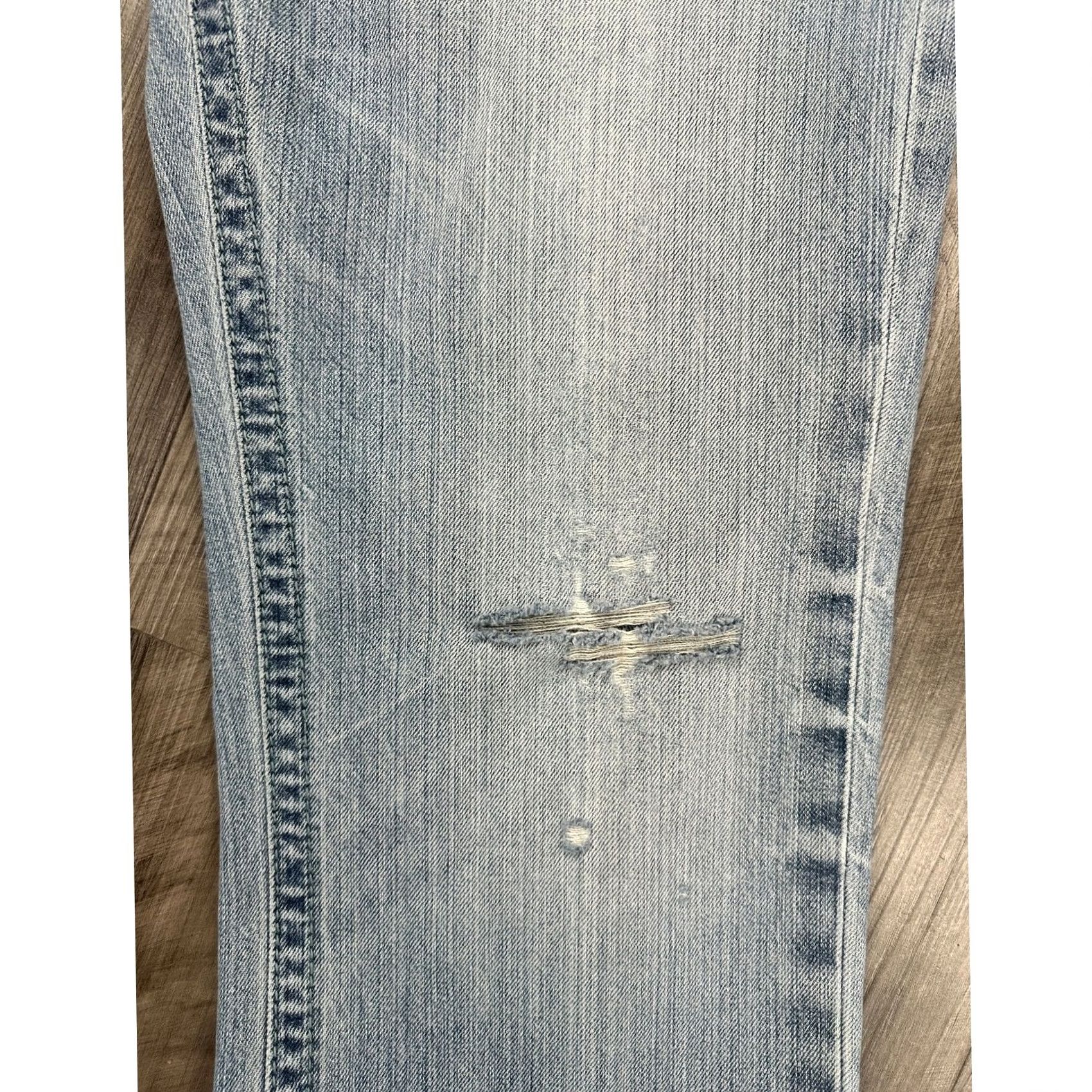 Ariat Ariat M5 Straight Gambler Stackable Jeans 34x36 Light Wash Men’s Size US 34 / EU 50 - 7 Thumbnail