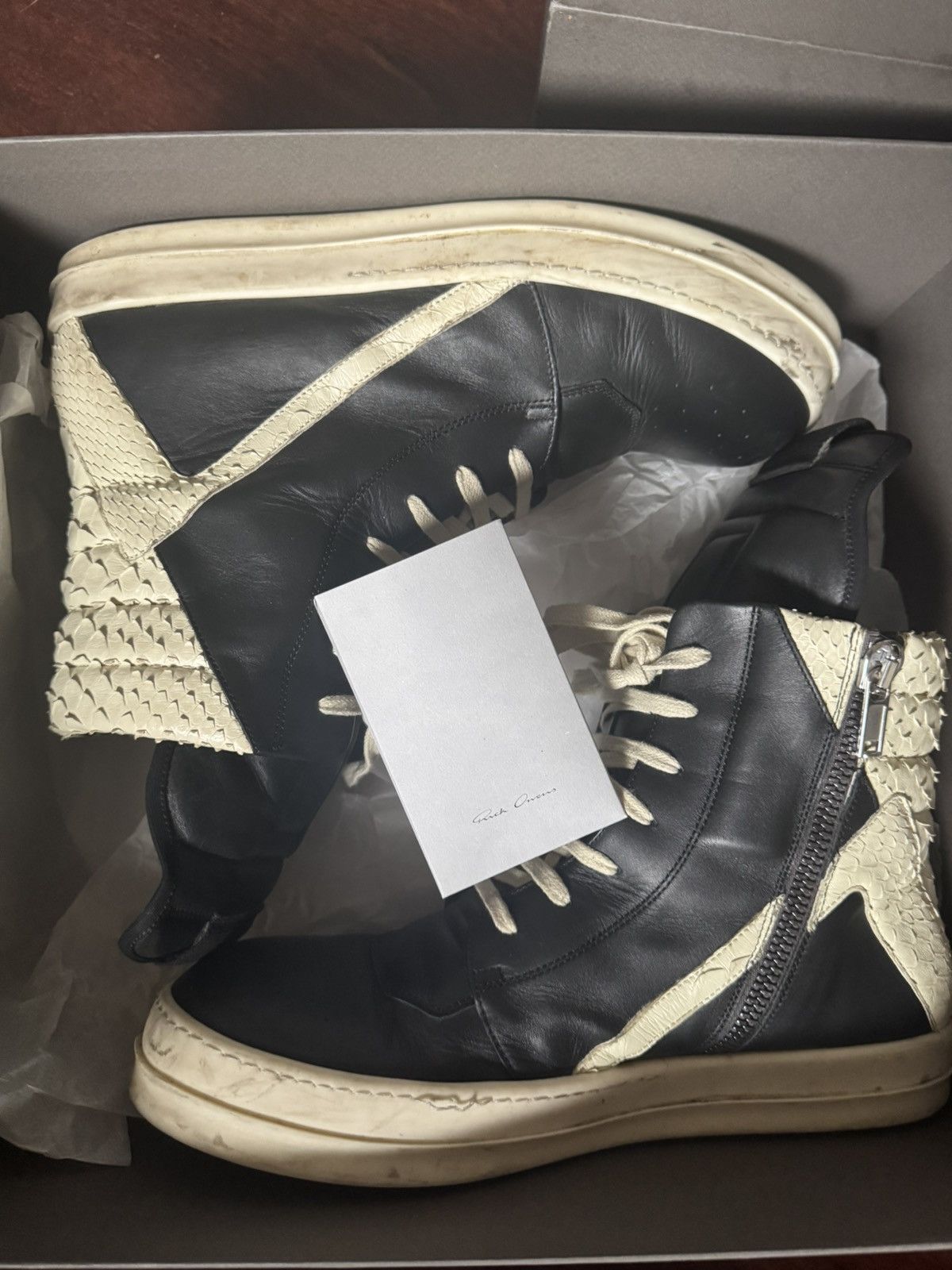 Rick Owens SS25 “Hollywood” Rick Owens Geobaskets | Grailed
