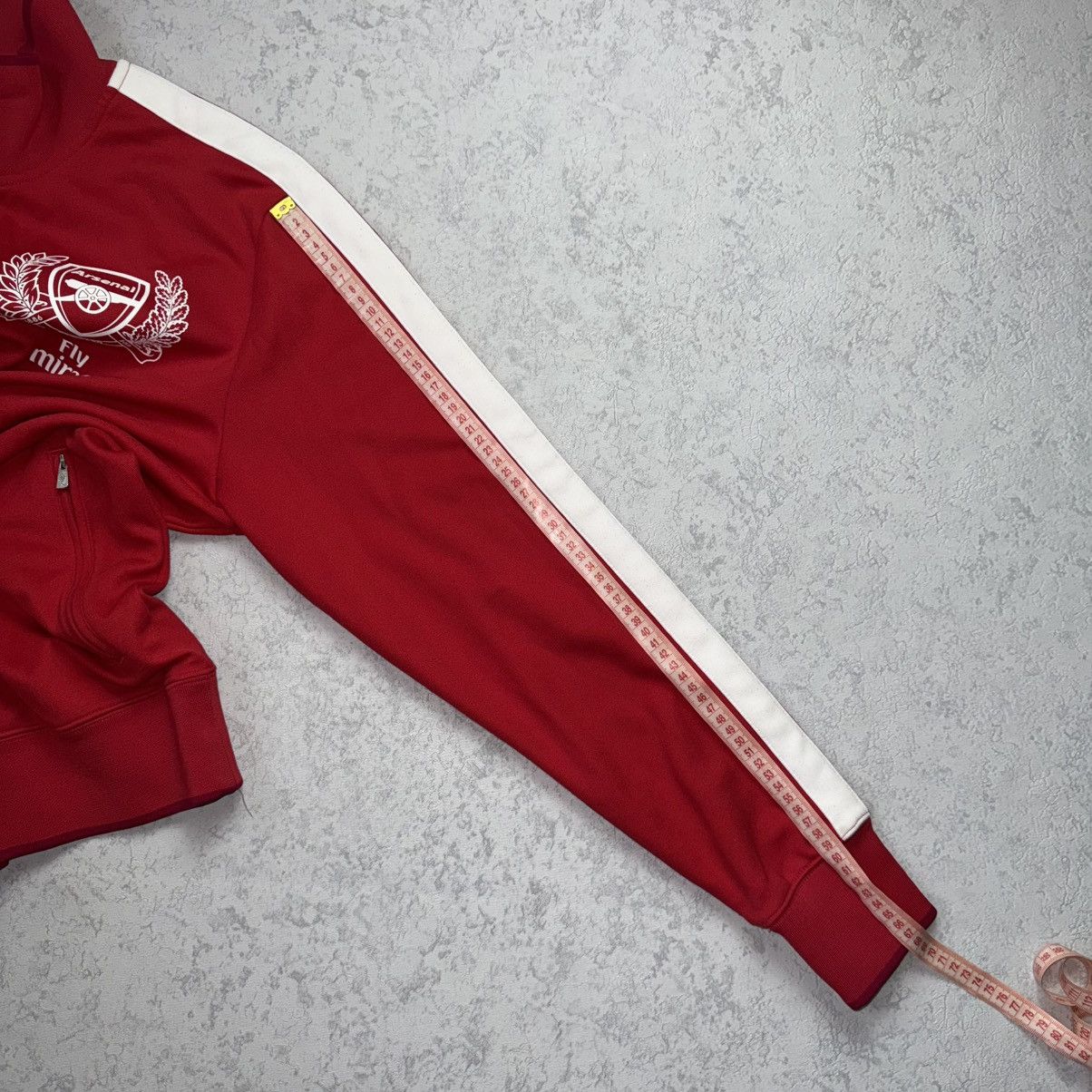 Nike Vintage 2011 Nike Arsenal Football Track Jacket Size US XL / EU 56 / 4 - 20 Thumbnail