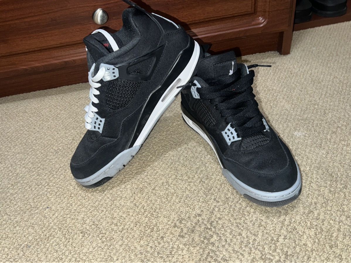 Jordan Brand Jordan 4 Black canvas Size US 9 / EU 42 - 9 Thumbnail