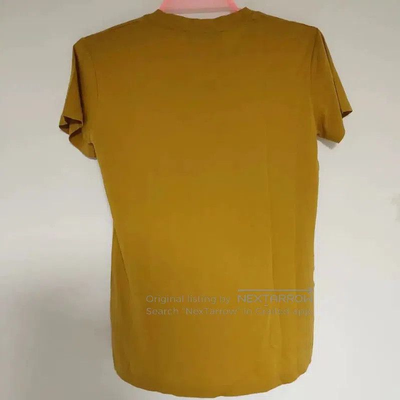 Yves Saint Laurent YSL Yellow Women's T-Shirt in Size S . Size S / US 4 / IT 40 - 2 Thumbnail