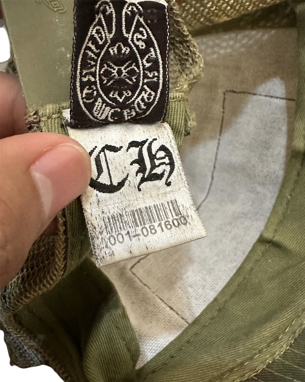 Chrome Hearts Chrome Hearts Hat / Cap logo “Fuck” Camo Size ONE SIZE - 6 Thumbnail