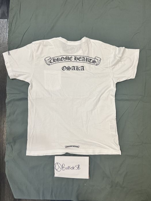 Chrome Hearts Chrome Hearts Osaka Scroll White T-shirt | Grailed