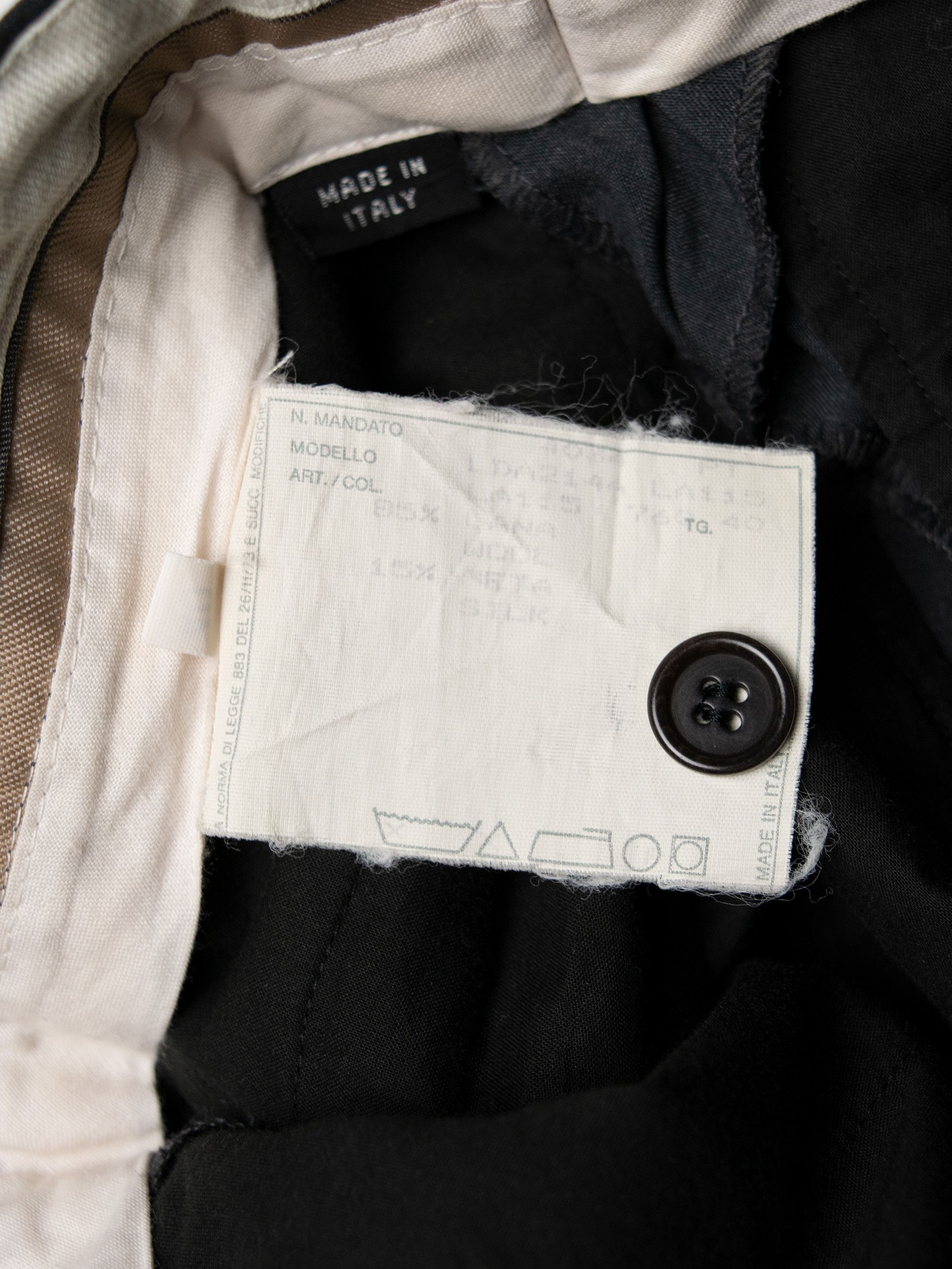 Helmut Lang vintage Helmut Lang wool and silk lightweight pants Size 27" / US 4 / IT 40 - 7 Thumbnail