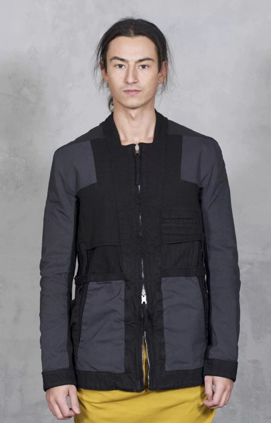 Boris Bidjan Saberi BBS Paneled Jacket Dark Pioneer Worn Once 44/49/77 Size US S / EU 44-46 / 1 - 9 Thumbnail