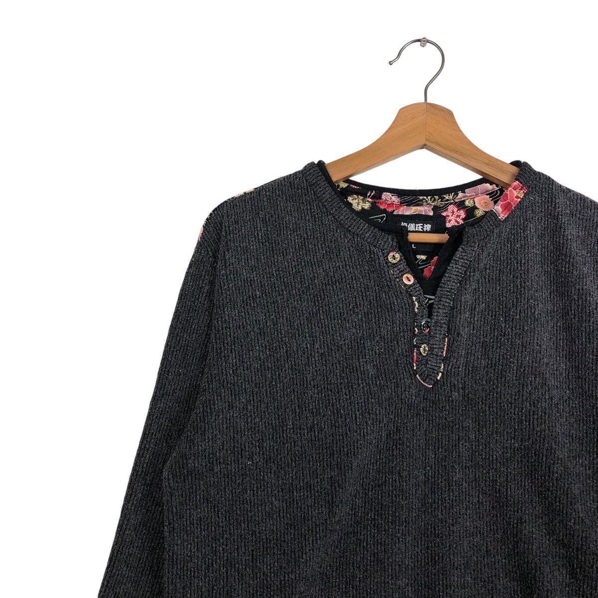 Japanese Brand 📌Vintage Sukajan Long Sleeve T-Shirt Rare Design Size US M / EU 48-50 / 2 - 8 Thumbnail