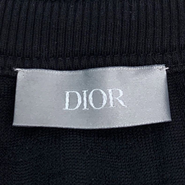 Dior Dior Black logo old flower full print round neck cotton tow Size US M / EU 48-50 / 2 - 5 Thumbnail