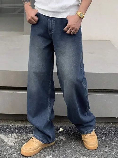 Japanese Brand × Vintage Baggy Spider DIstressed Jeans Street Size US 32 / EU 48 - 4 Thumbnail