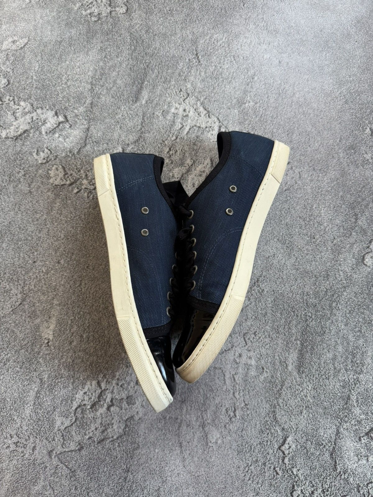 Lanvin Lanvin 40size casual luxury low top sneakers shoes Size US 7 / EU 40 - 8 Thumbnail