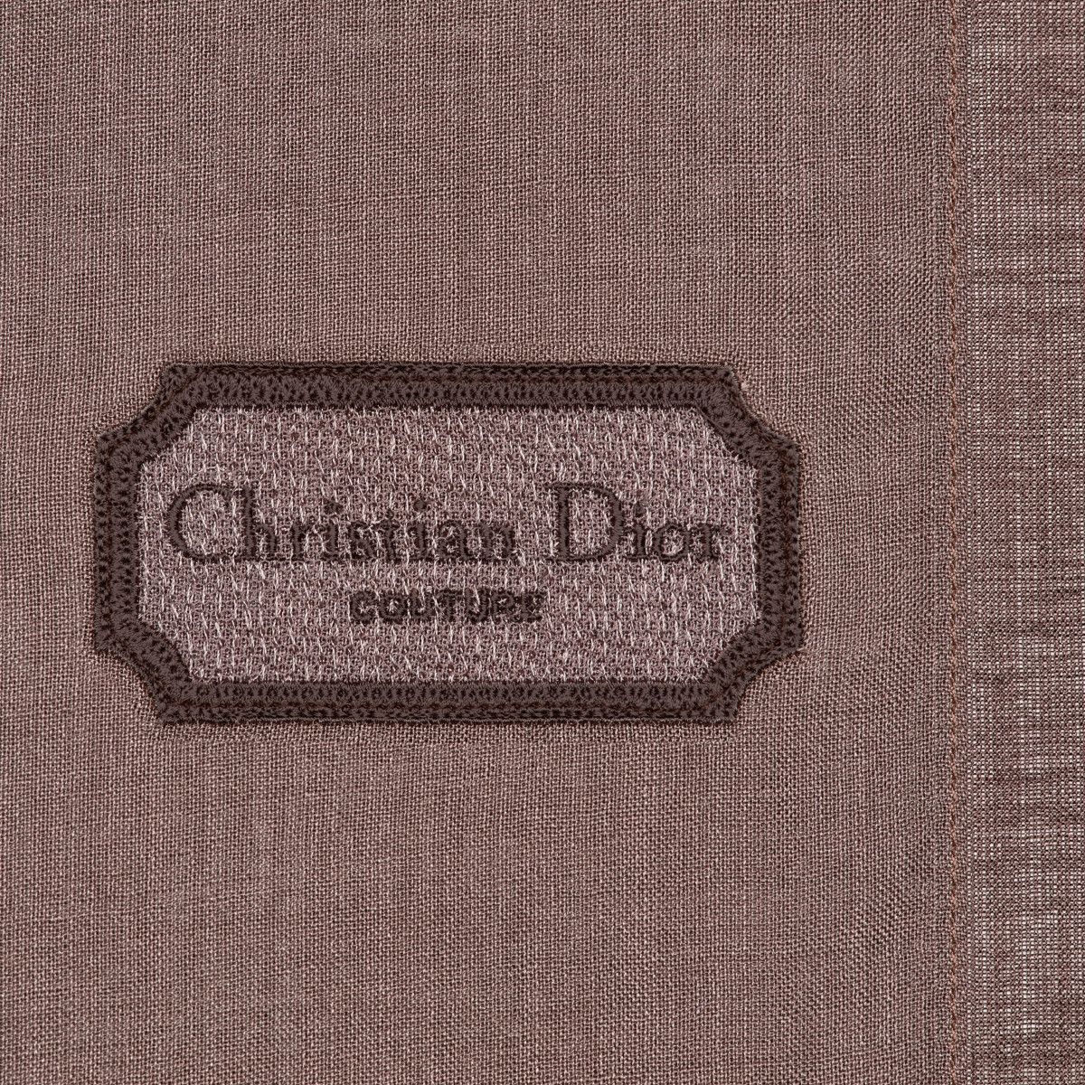 Dior o1bcso1str1124 Size: OS /Couture Scarf in Plum Size ONE SIZE - 3 Thumbnail